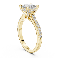Katniss Solitaire Ring