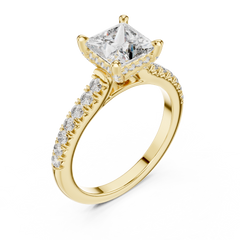 Katniss Solitaire Ring