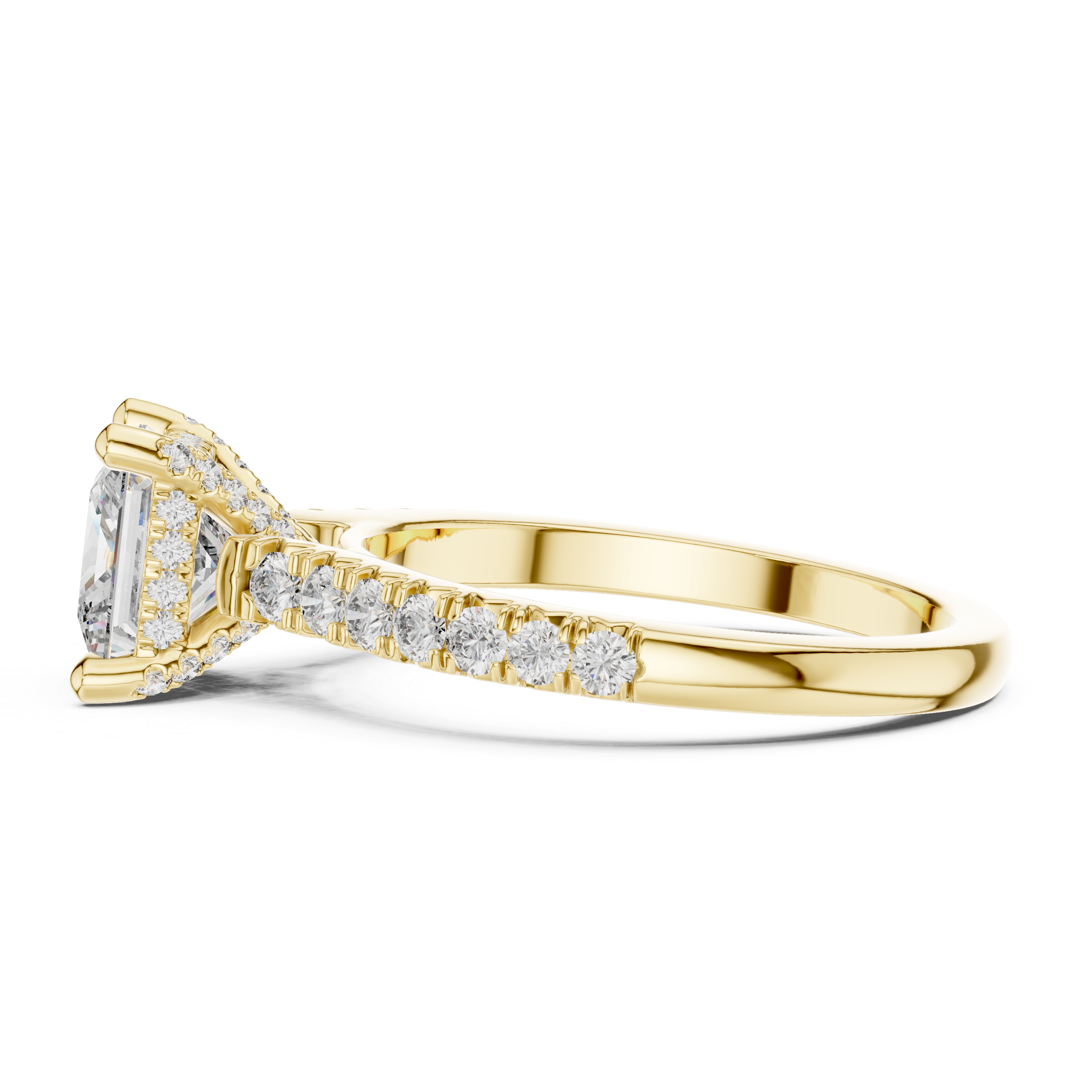 Katniss Solitaire Ring