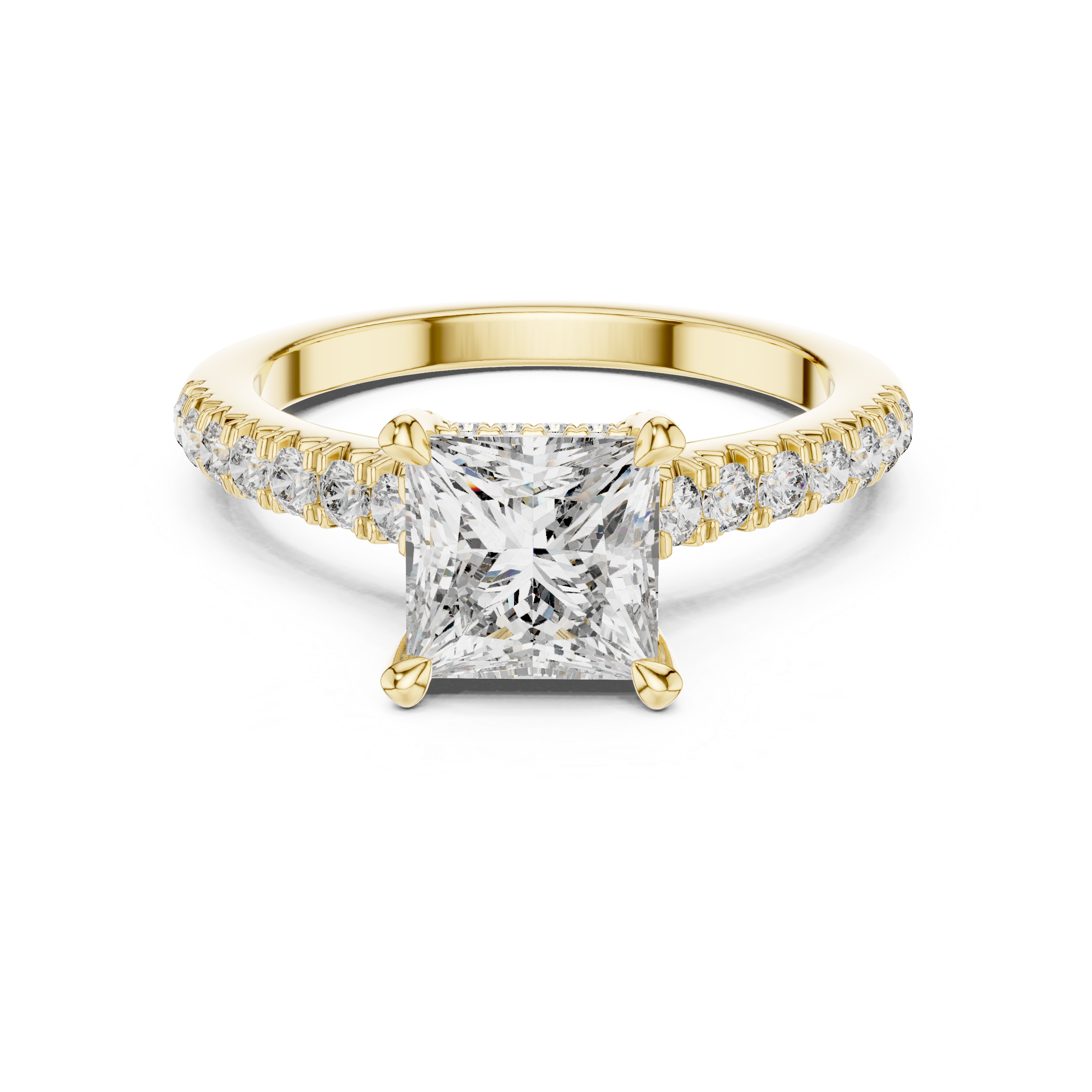 Katniss Solitaire Ring