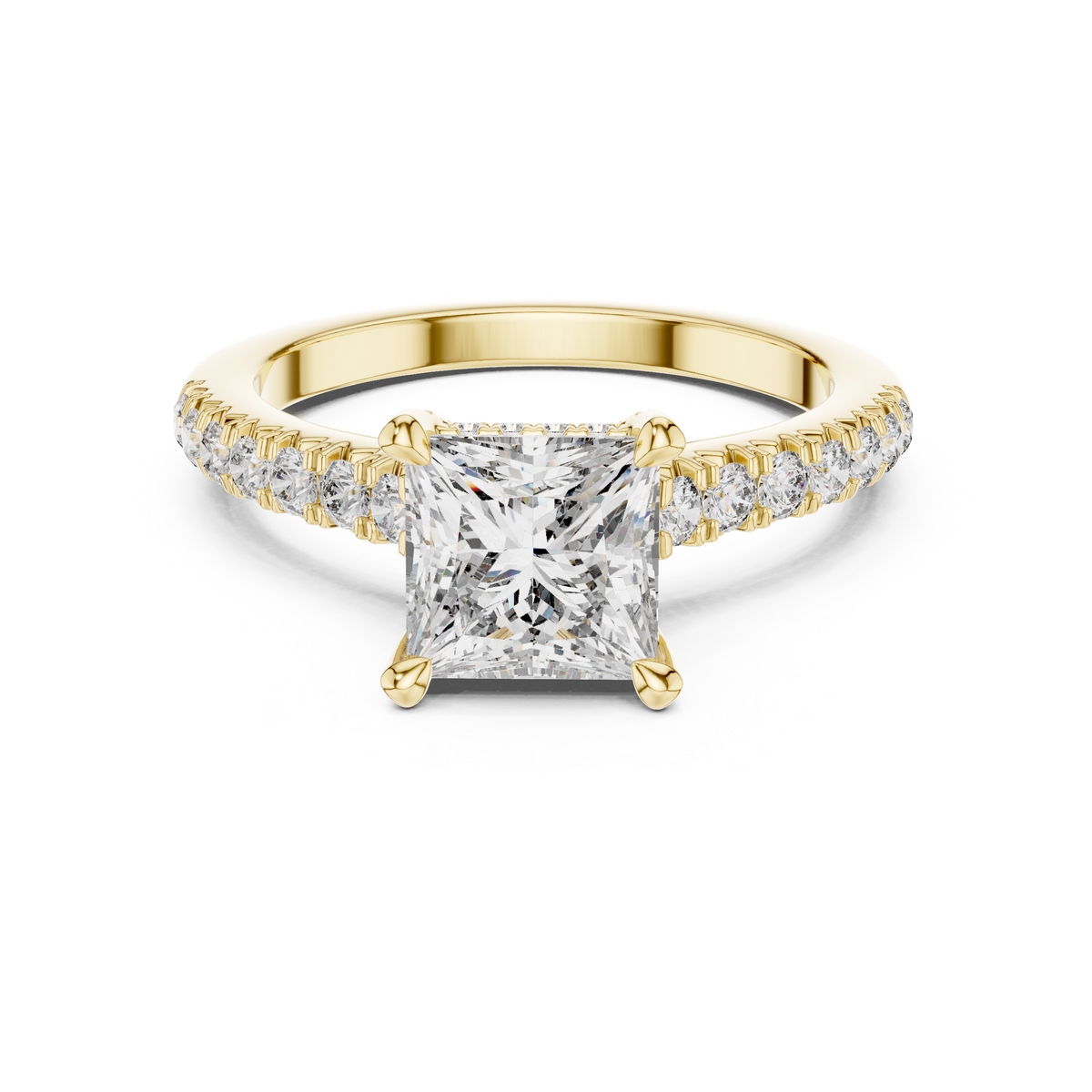 Katniss Solitaire Ring