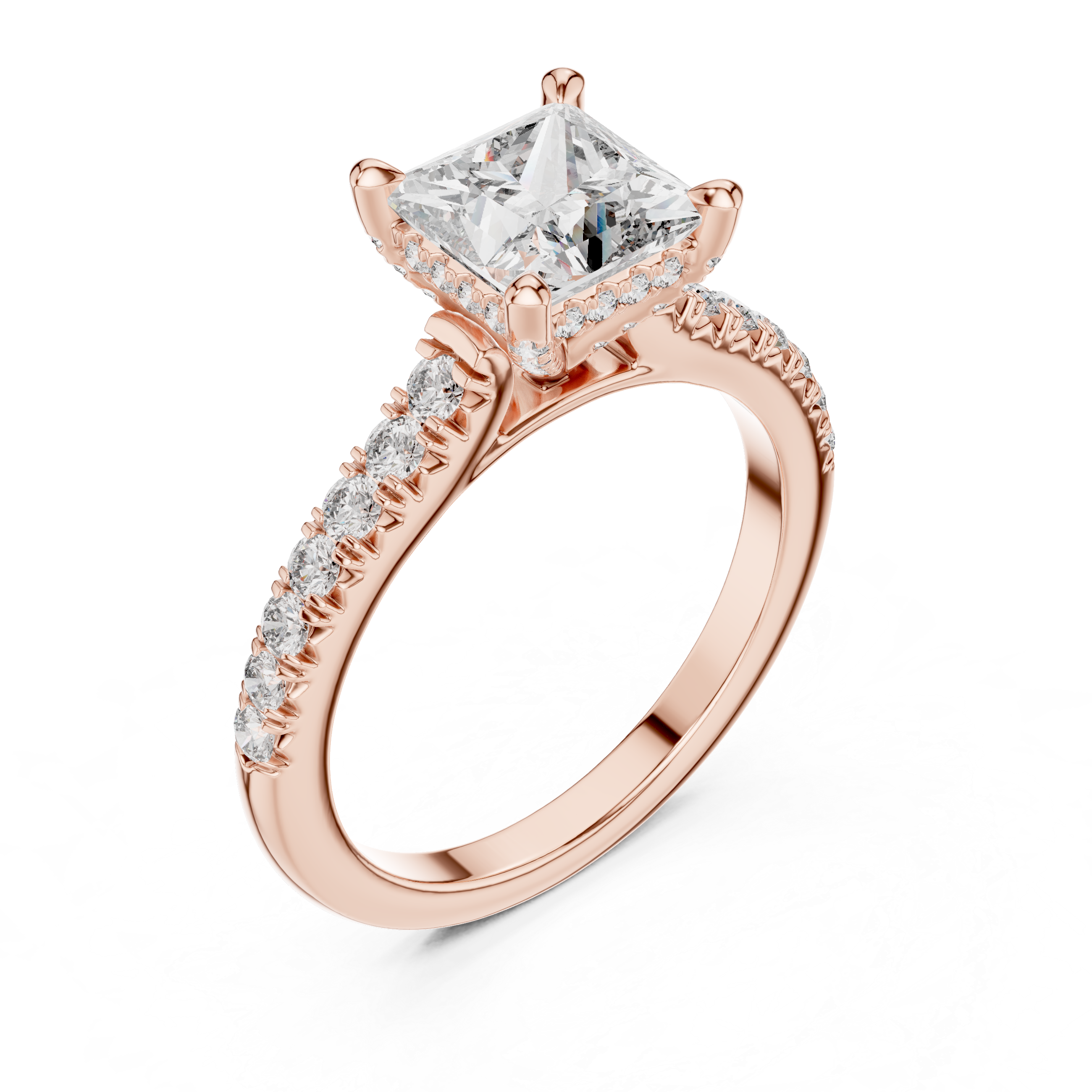 Katniss Solitaire Ring