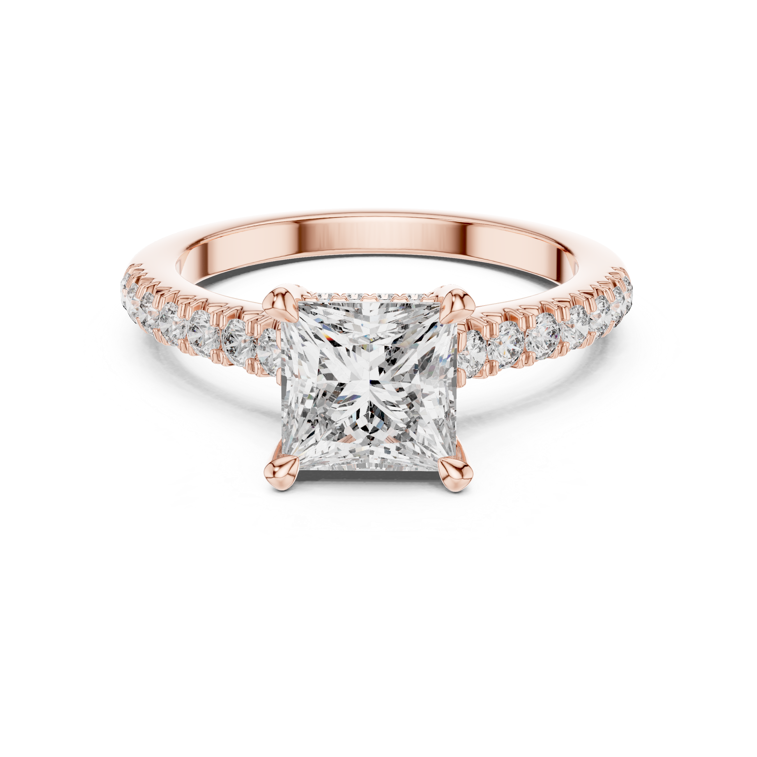 Katniss Solitaire Ring