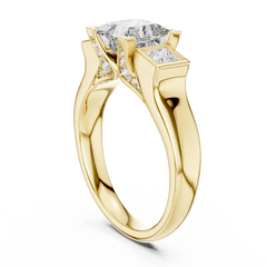 Genevieve Three Stone Ring