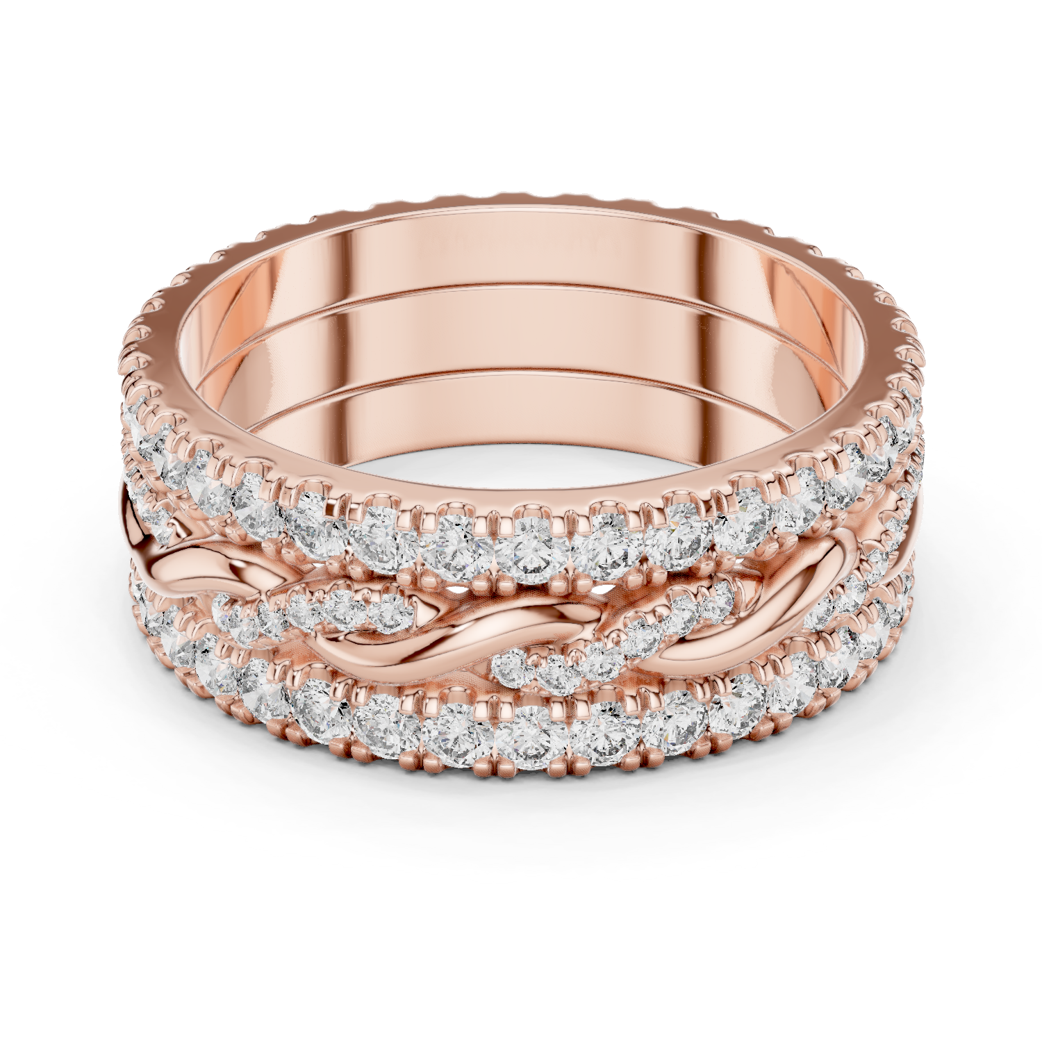 Evangeline Diamond Band