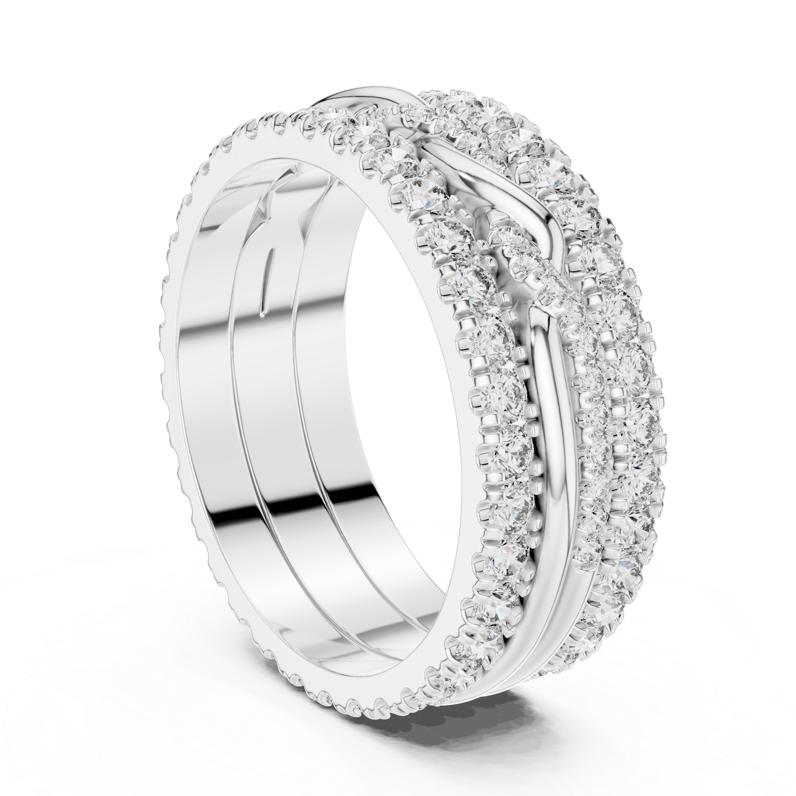 Evangeline Diamond Band