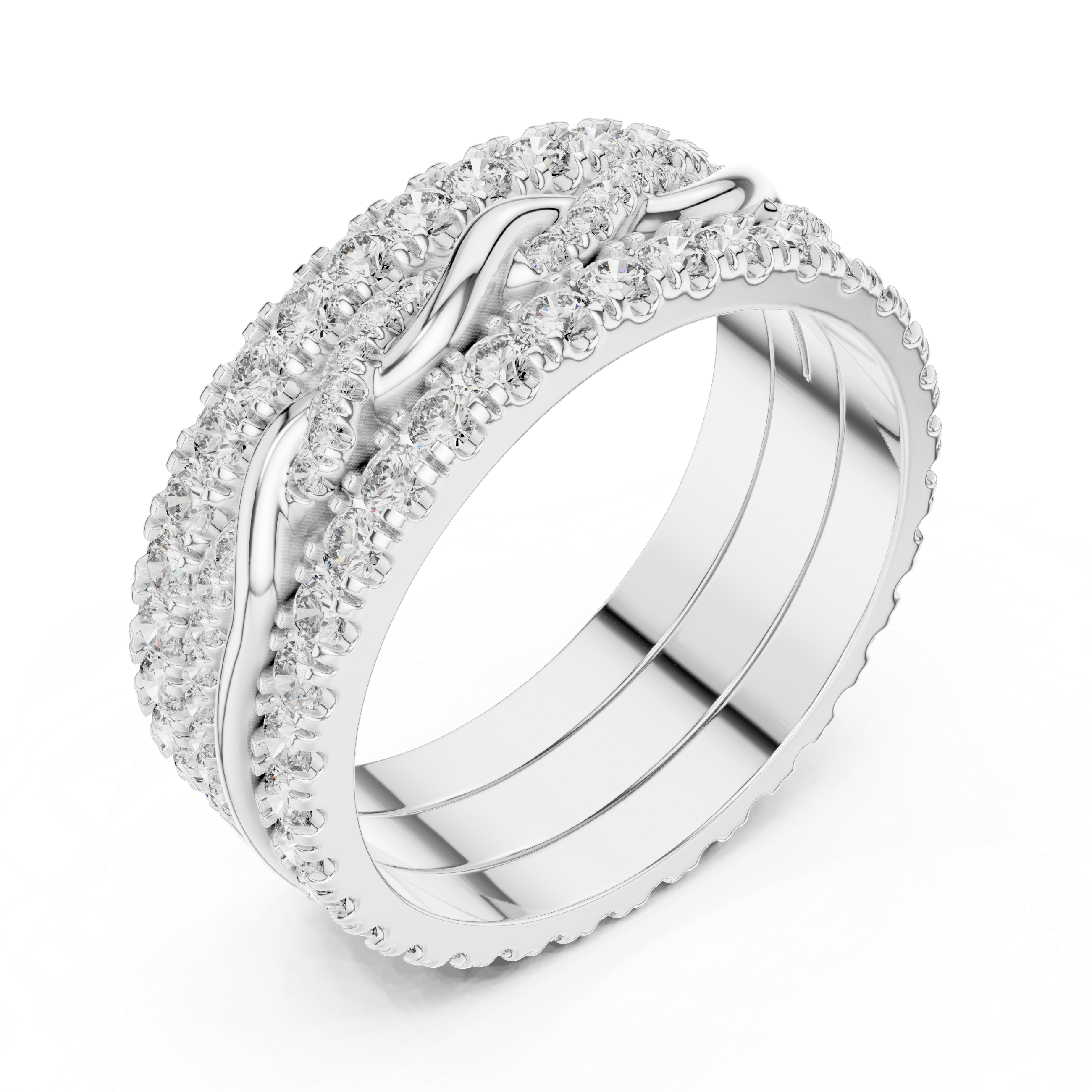 Evangeline Diamond Band