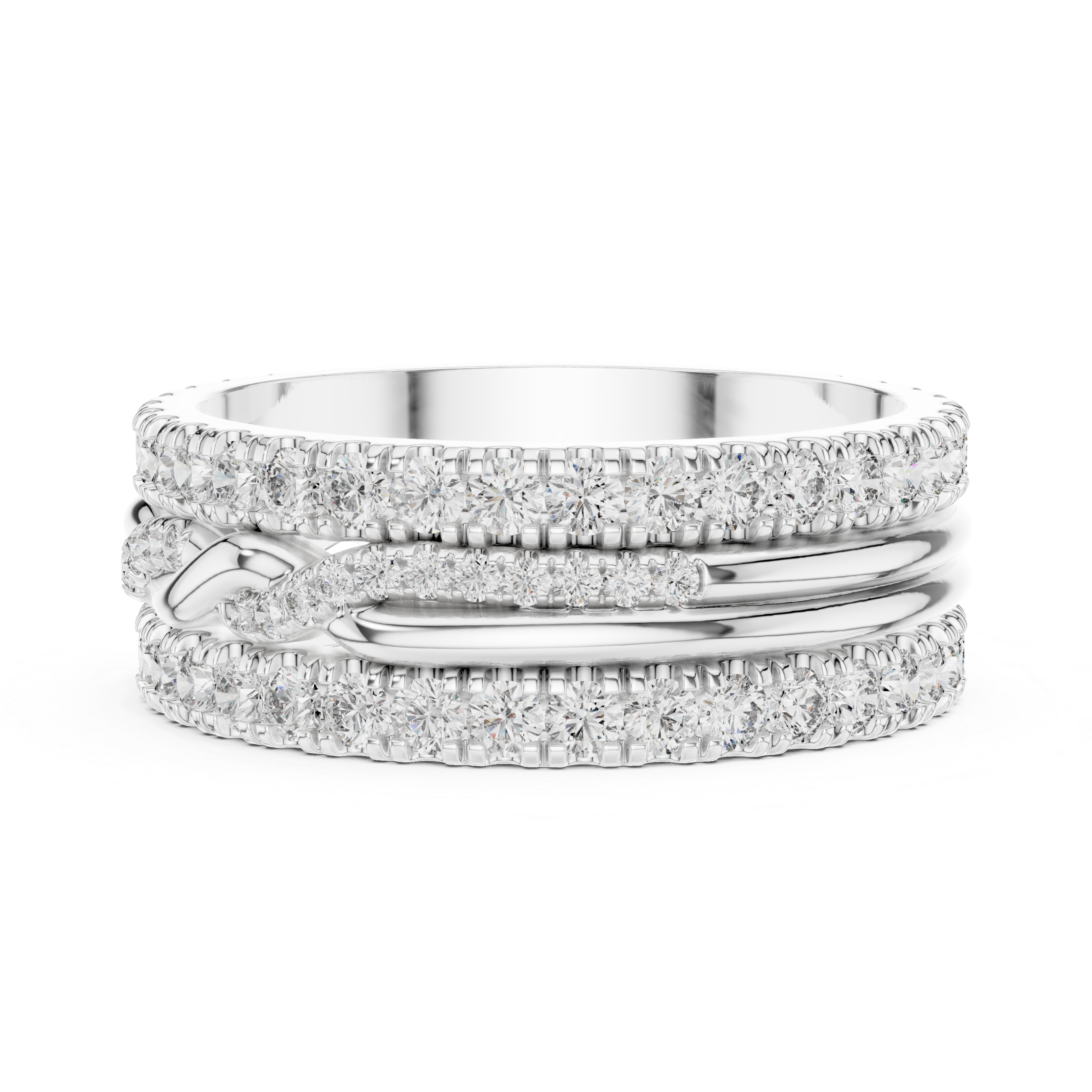 Evangeline Diamond Band