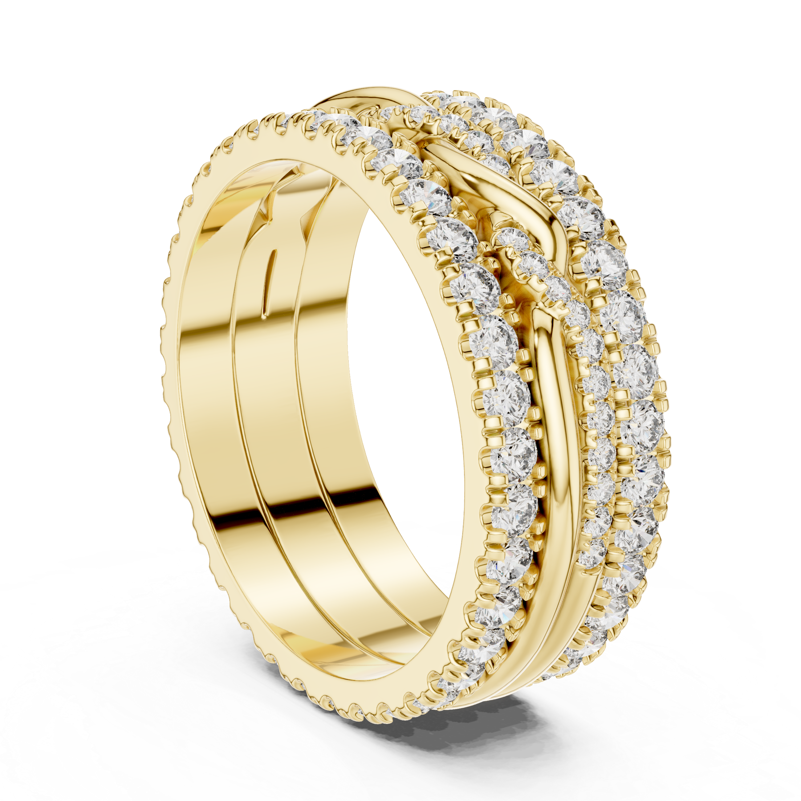 Evangeline Diamond Band
