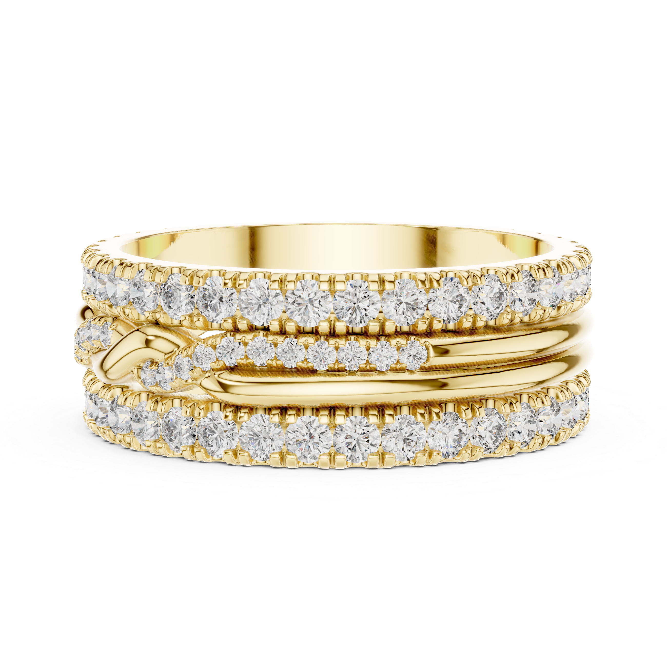 Evangeline Diamond Band