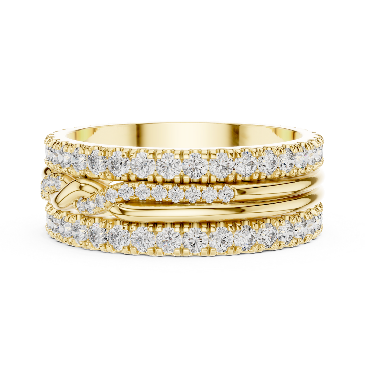 Evangeline Diamond Band