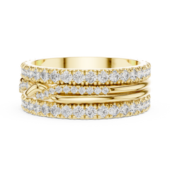 Evangeline Diamond Band