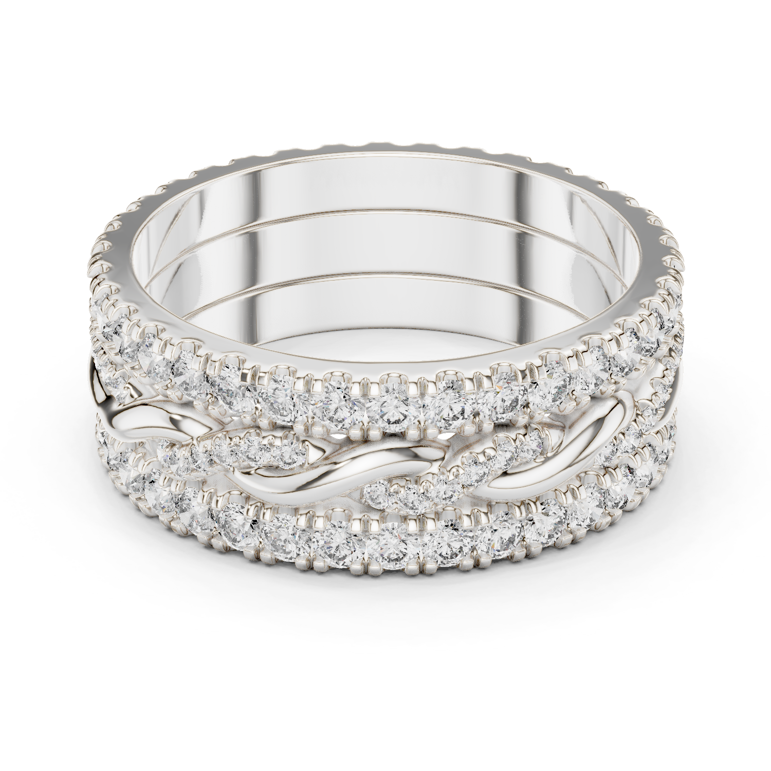 Evangeline Diamond Band