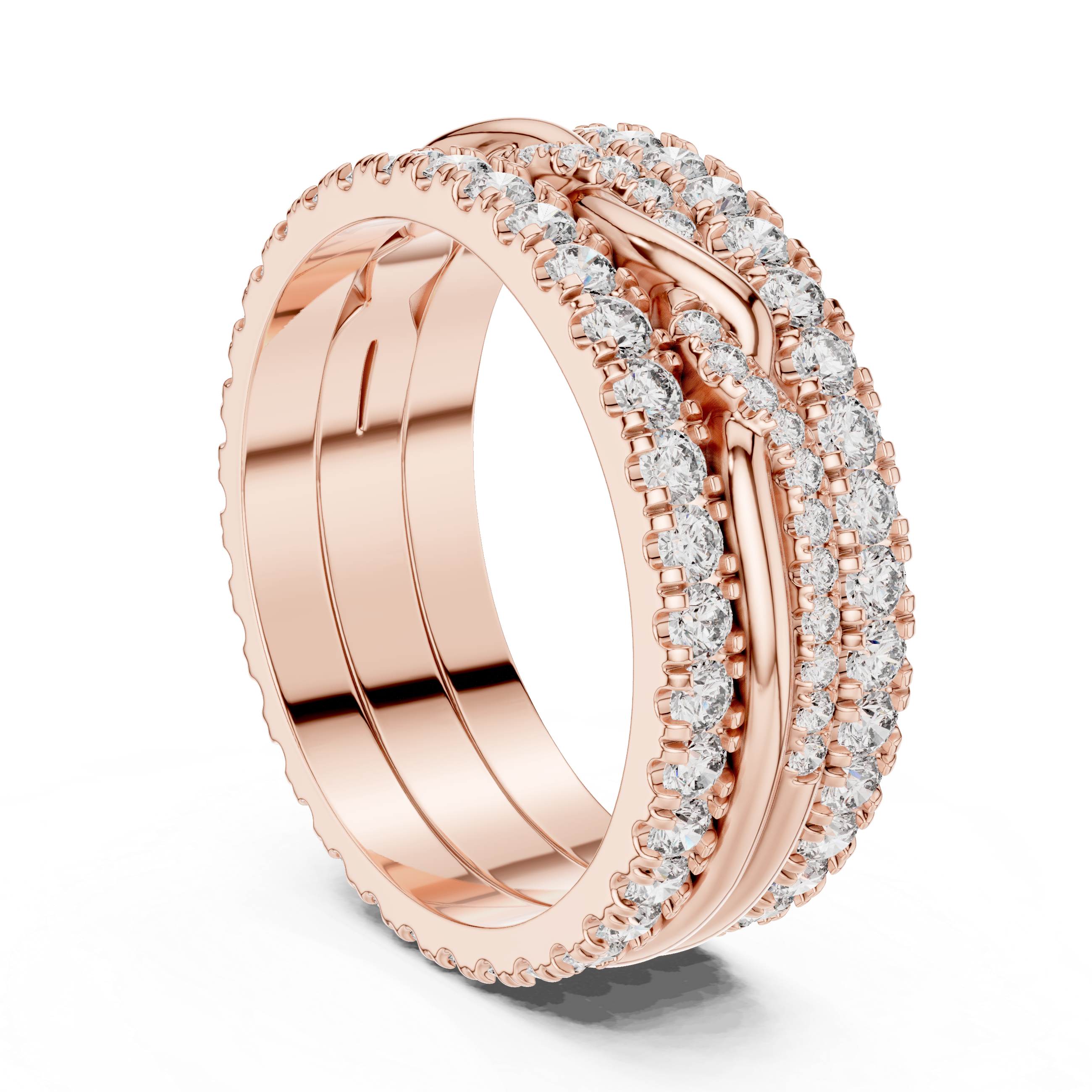 Evangeline Diamond Band