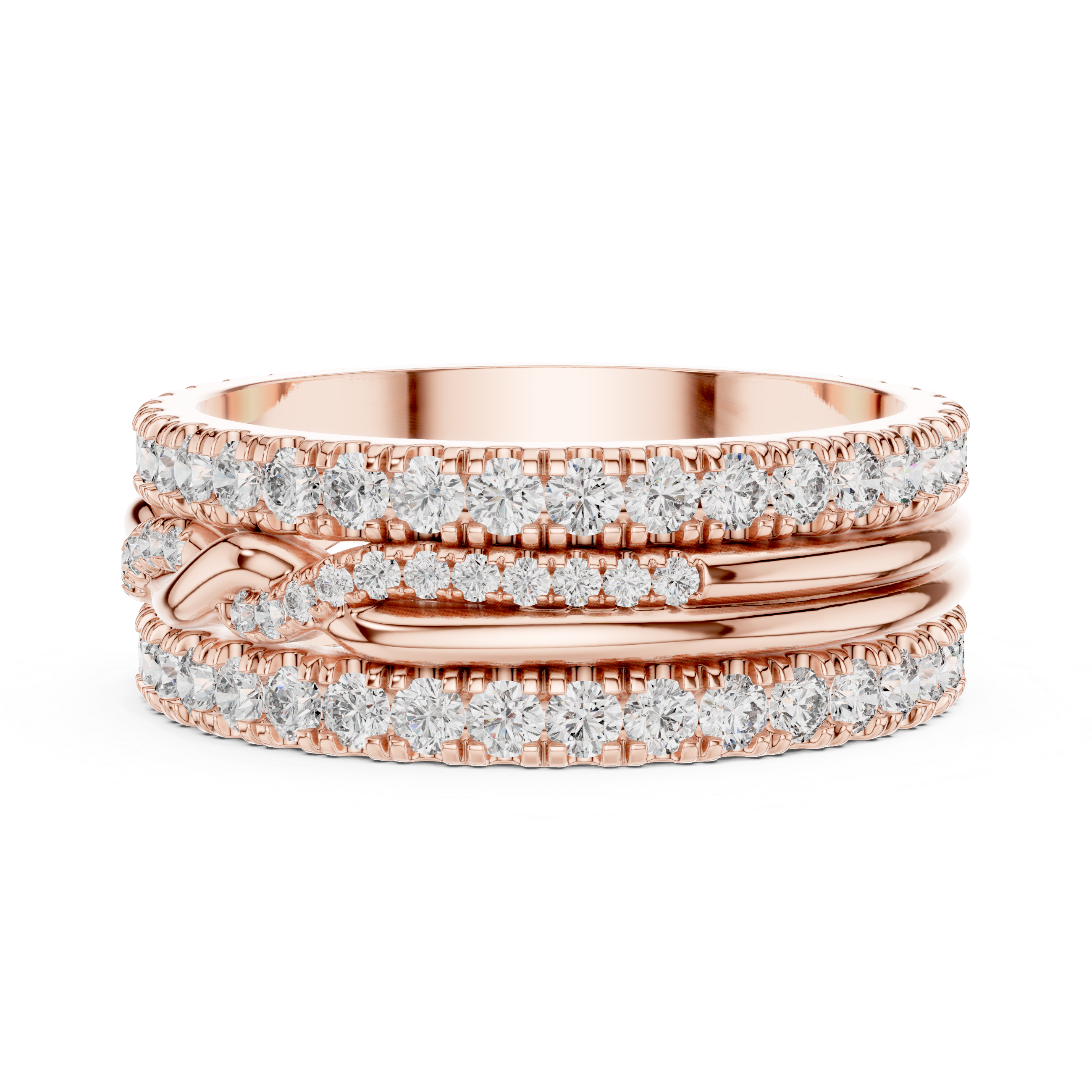 Evangeline Diamond Band