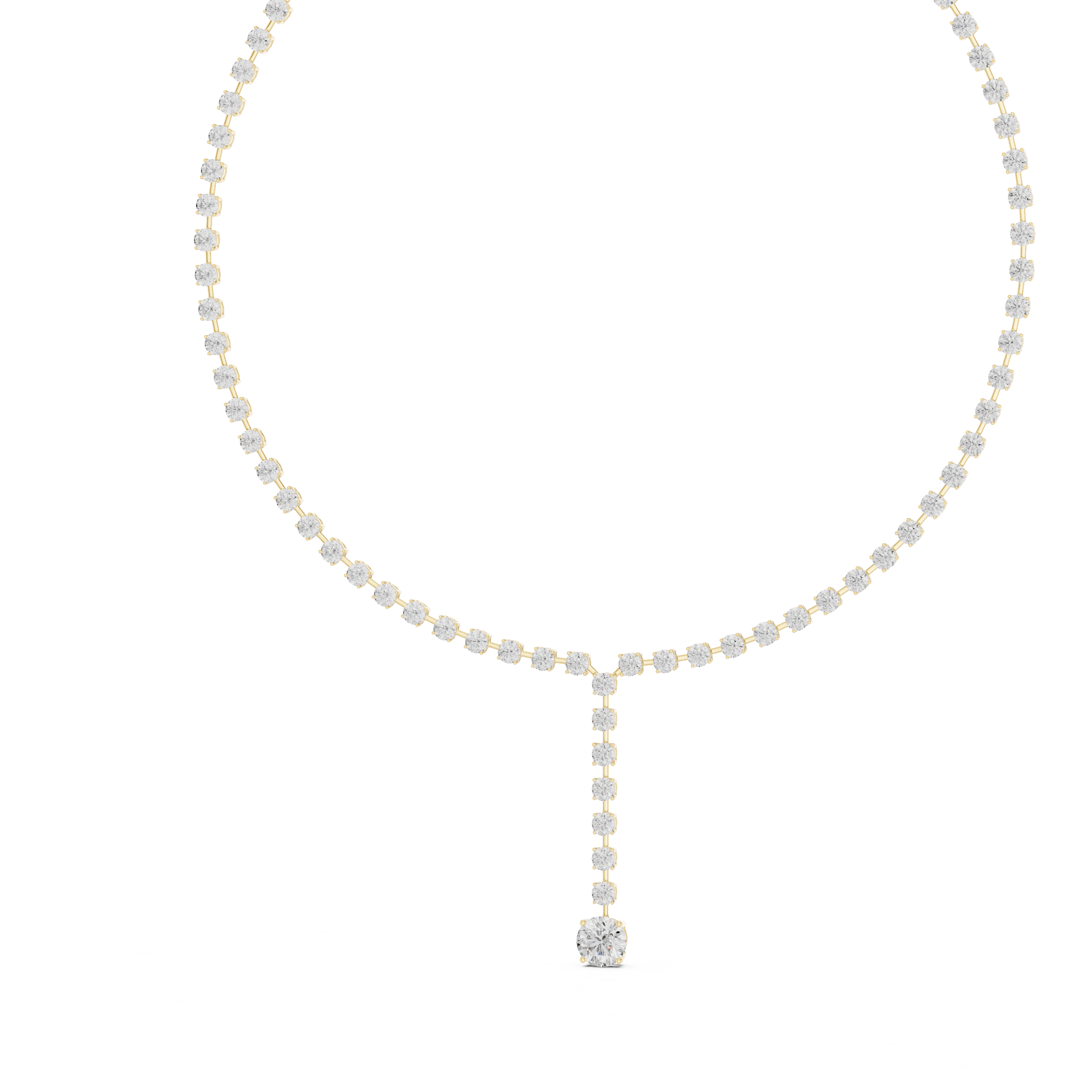 Vega Solitaire Necklace