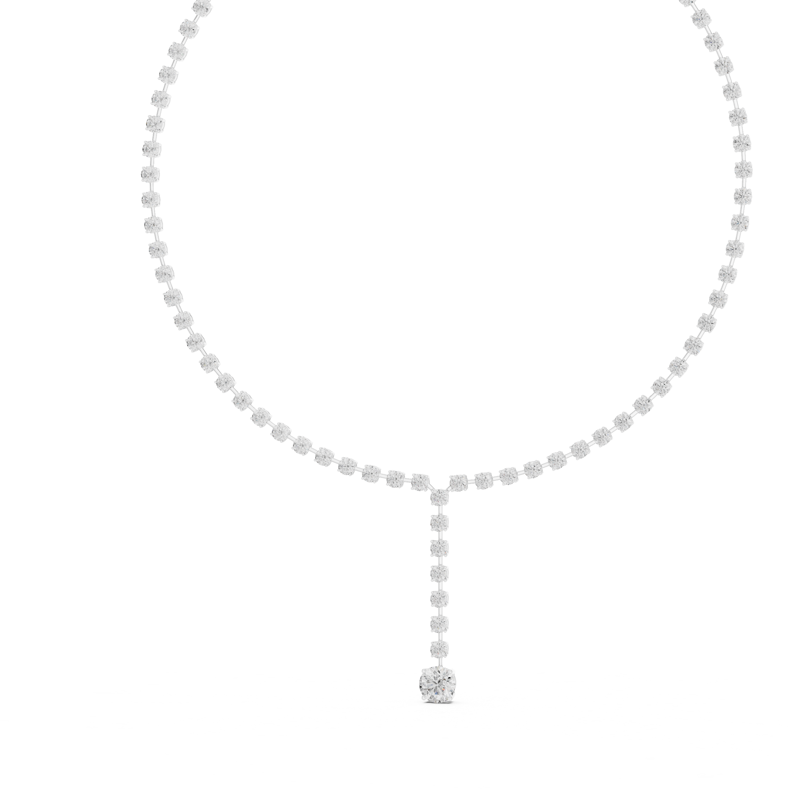 Vega Solitaire Necklace