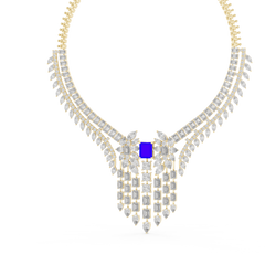 Rosa Diamond Necklace