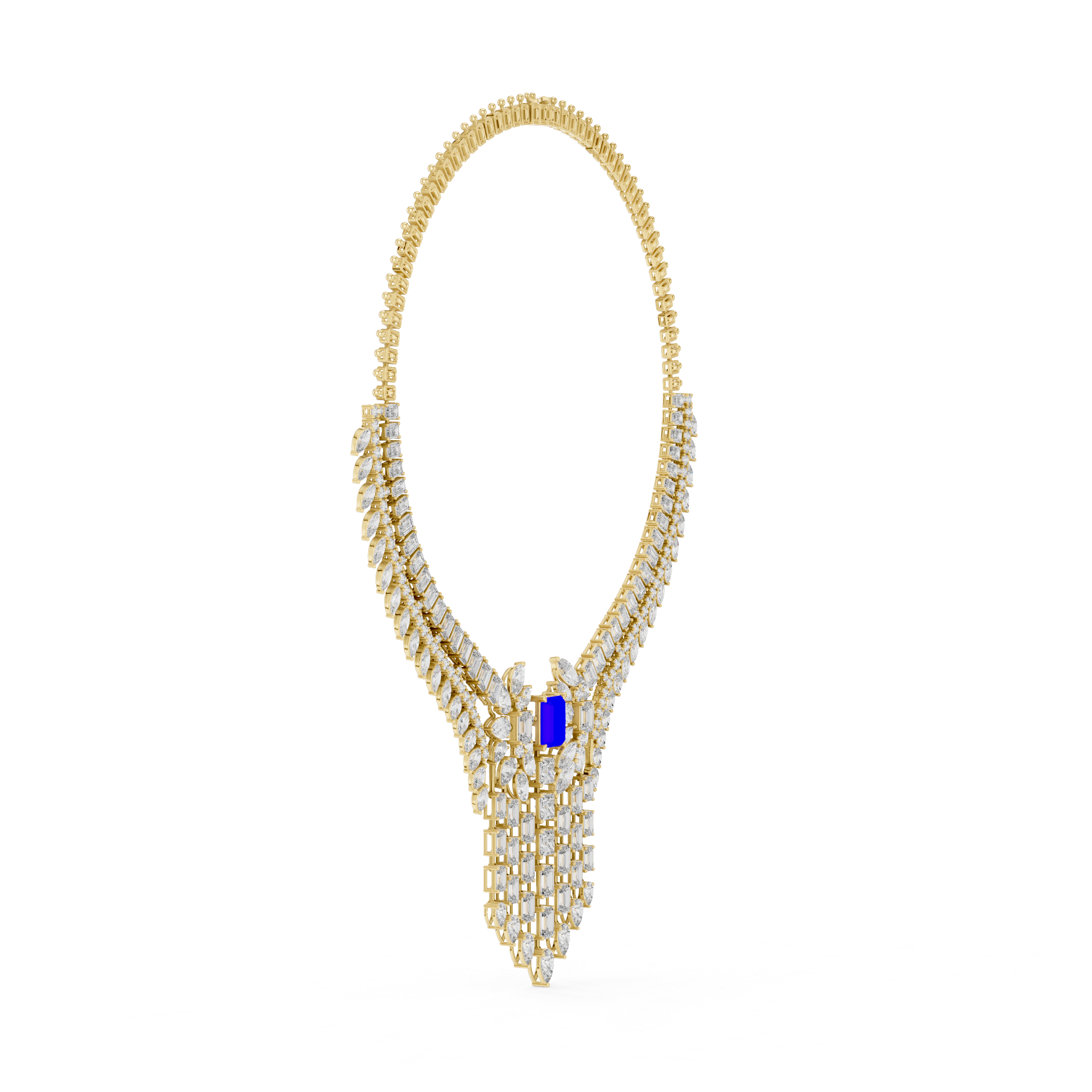 Rosa Diamond Necklace