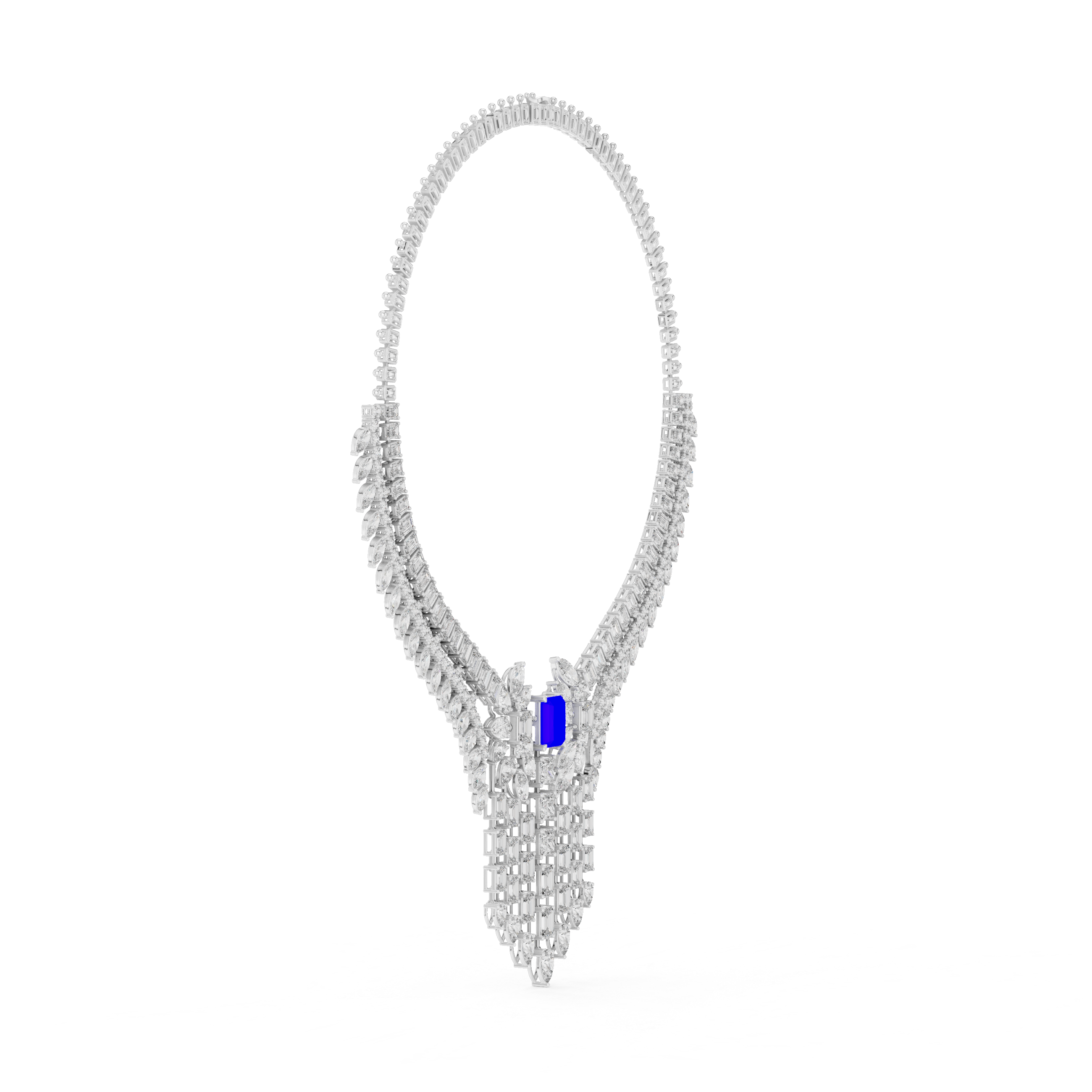 Rosa Diamond Necklace