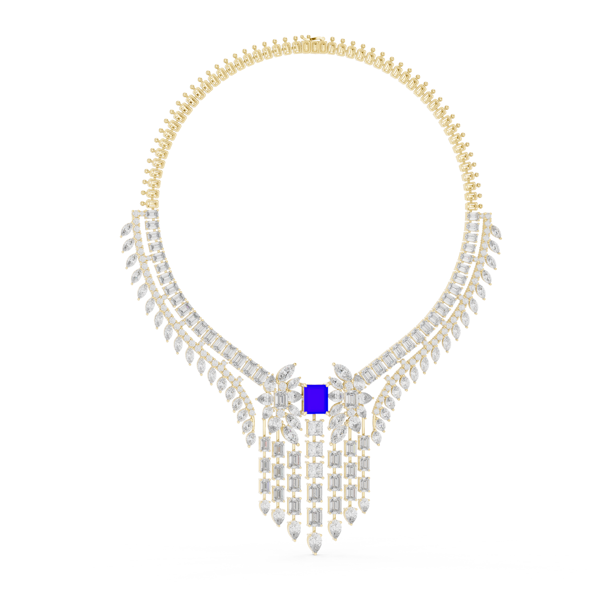Rosa Diamond Necklace