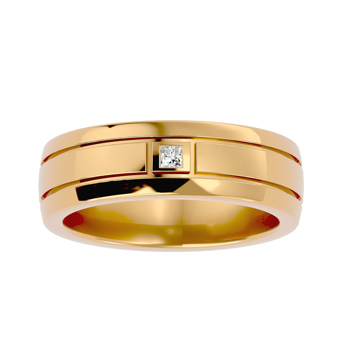 Geraldo Mens Studded Ring
