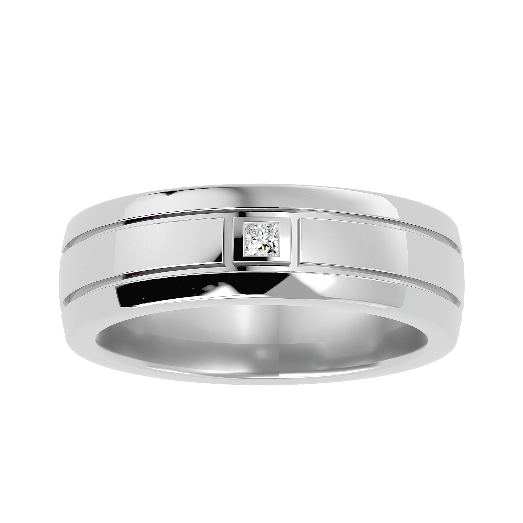 Geraldo Mens Studded Ring