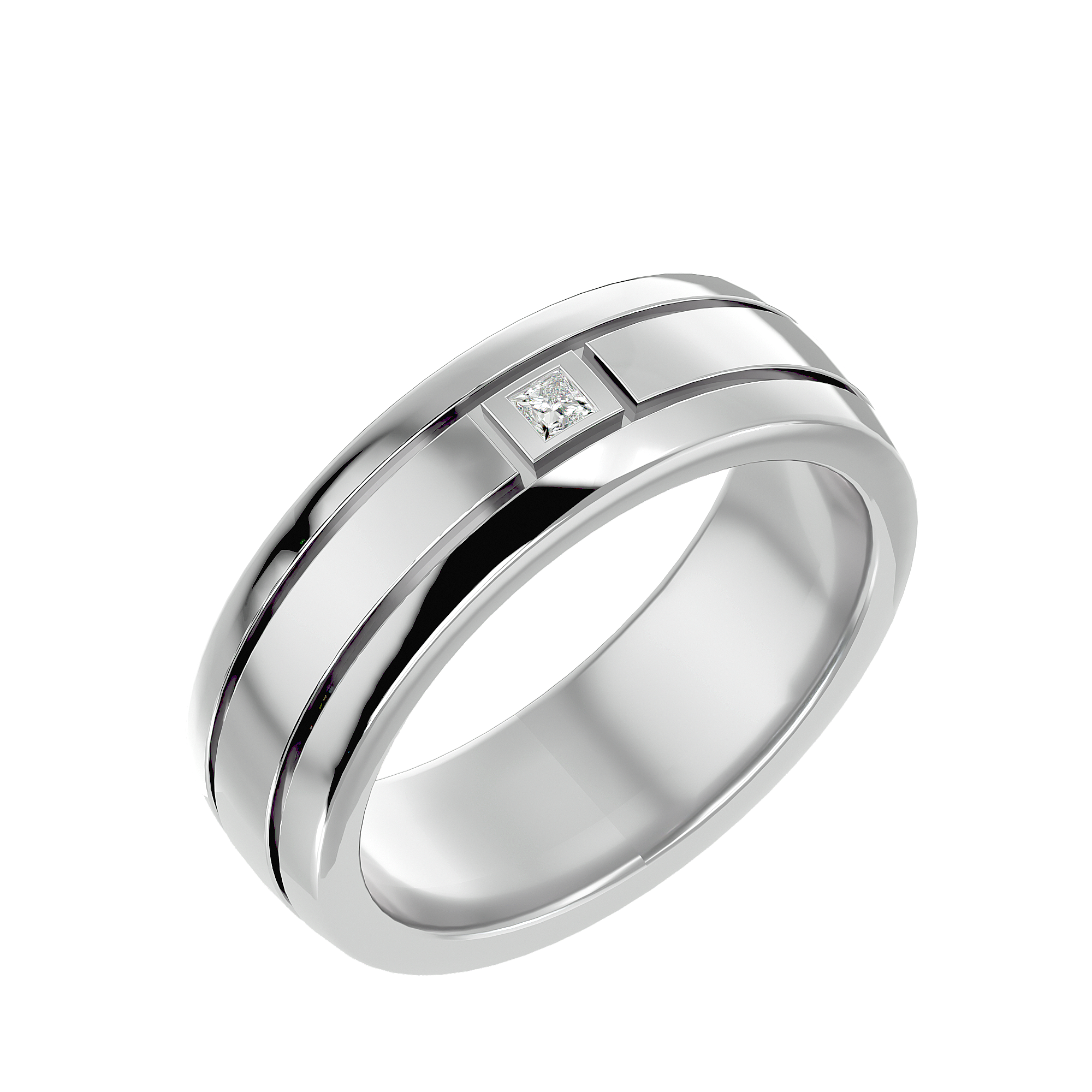 Geraldo Mens Studded Ring
