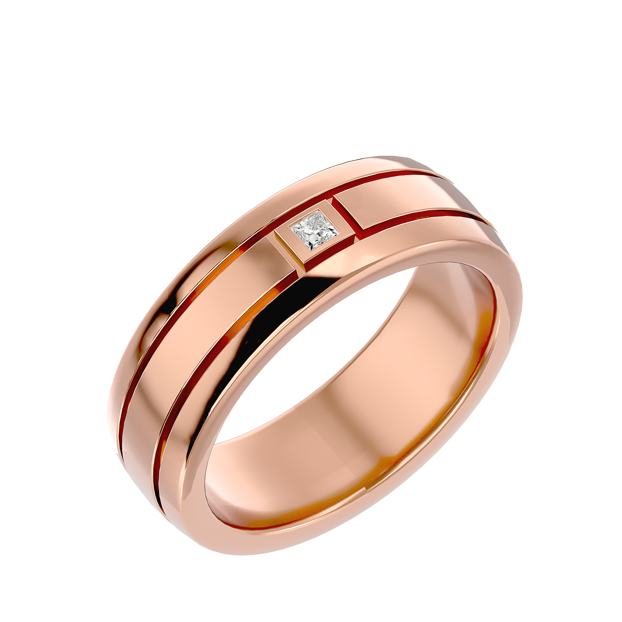 Geraldo Mens Studded Ring