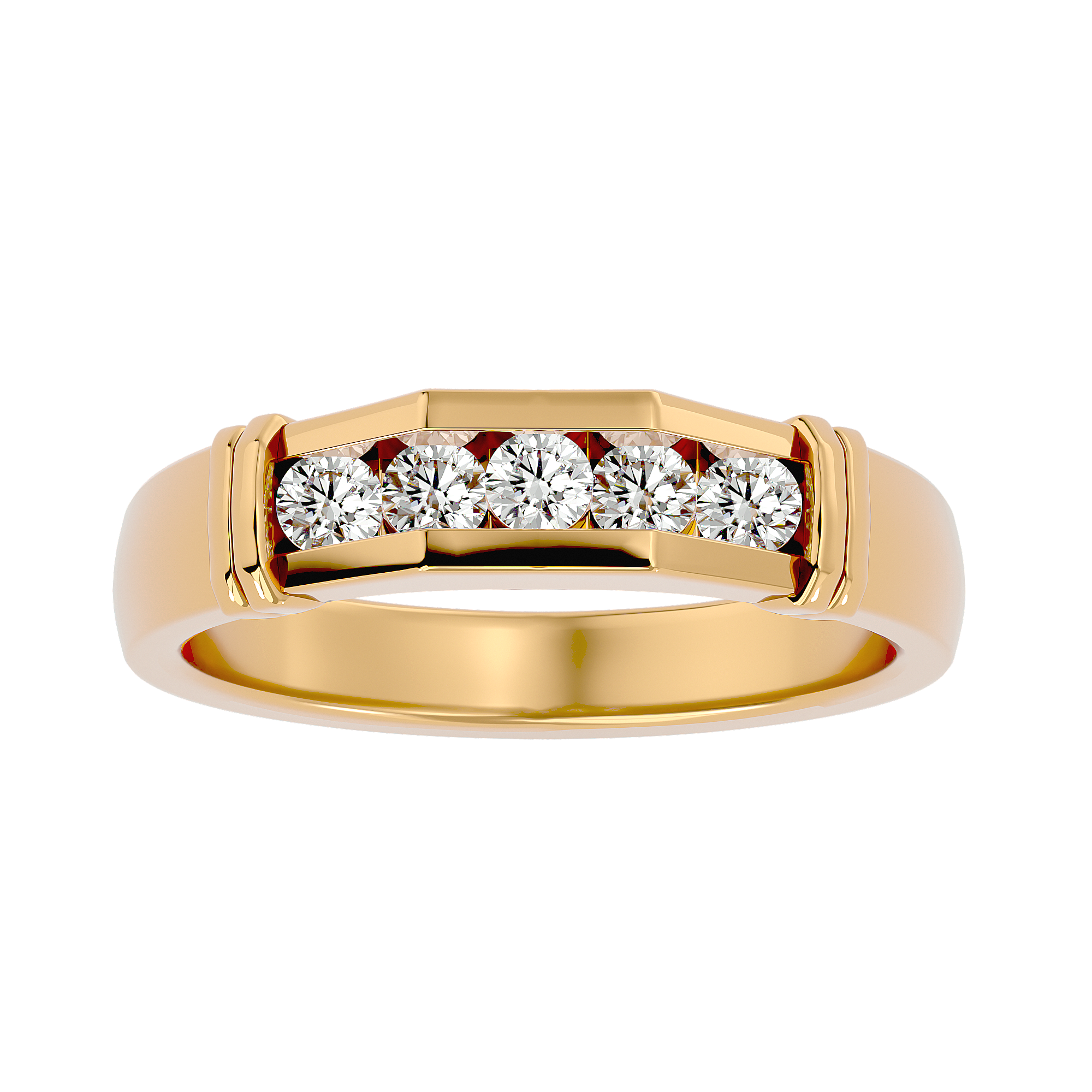 Griffin Mens Studded Ring