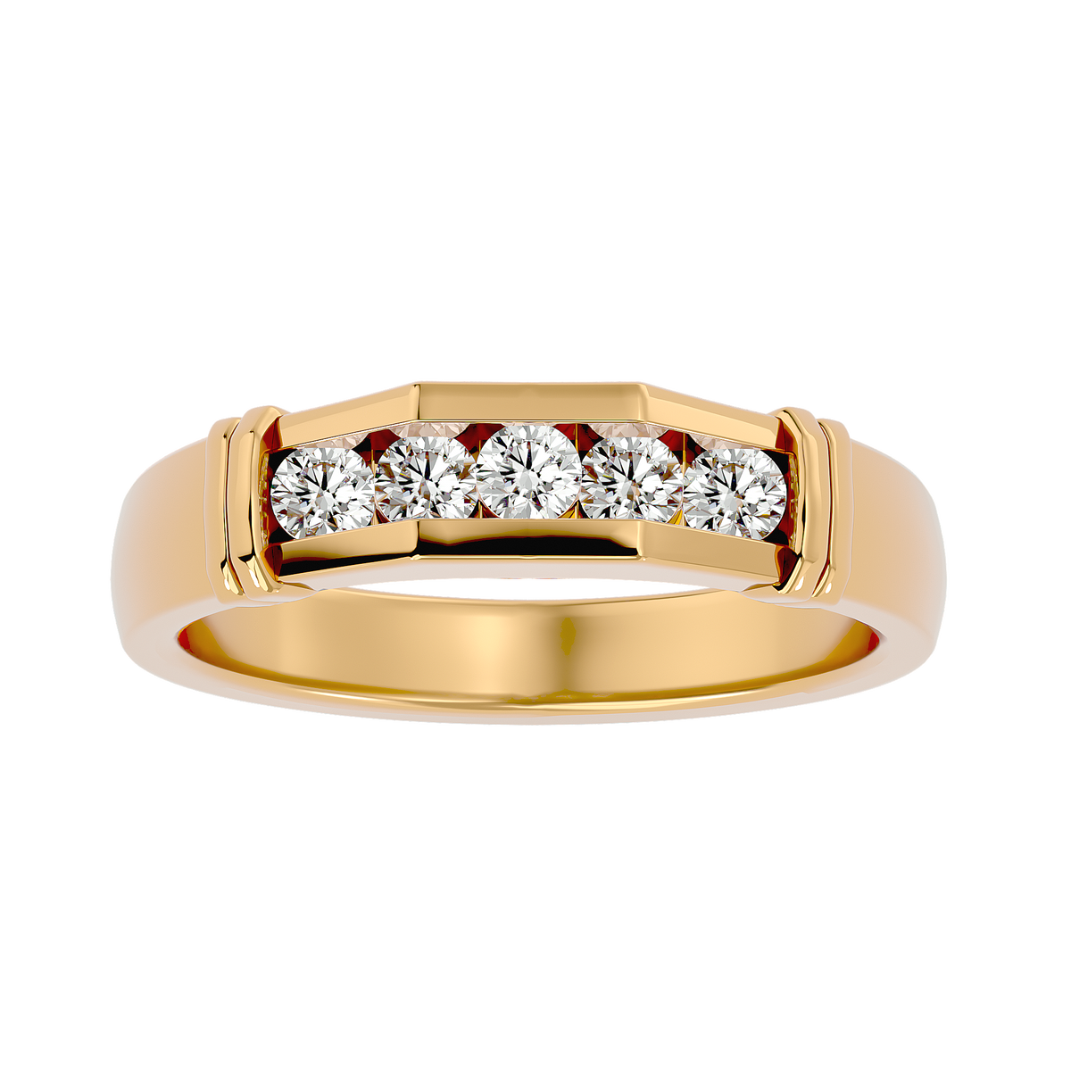 Griffin Mens Studded Ring