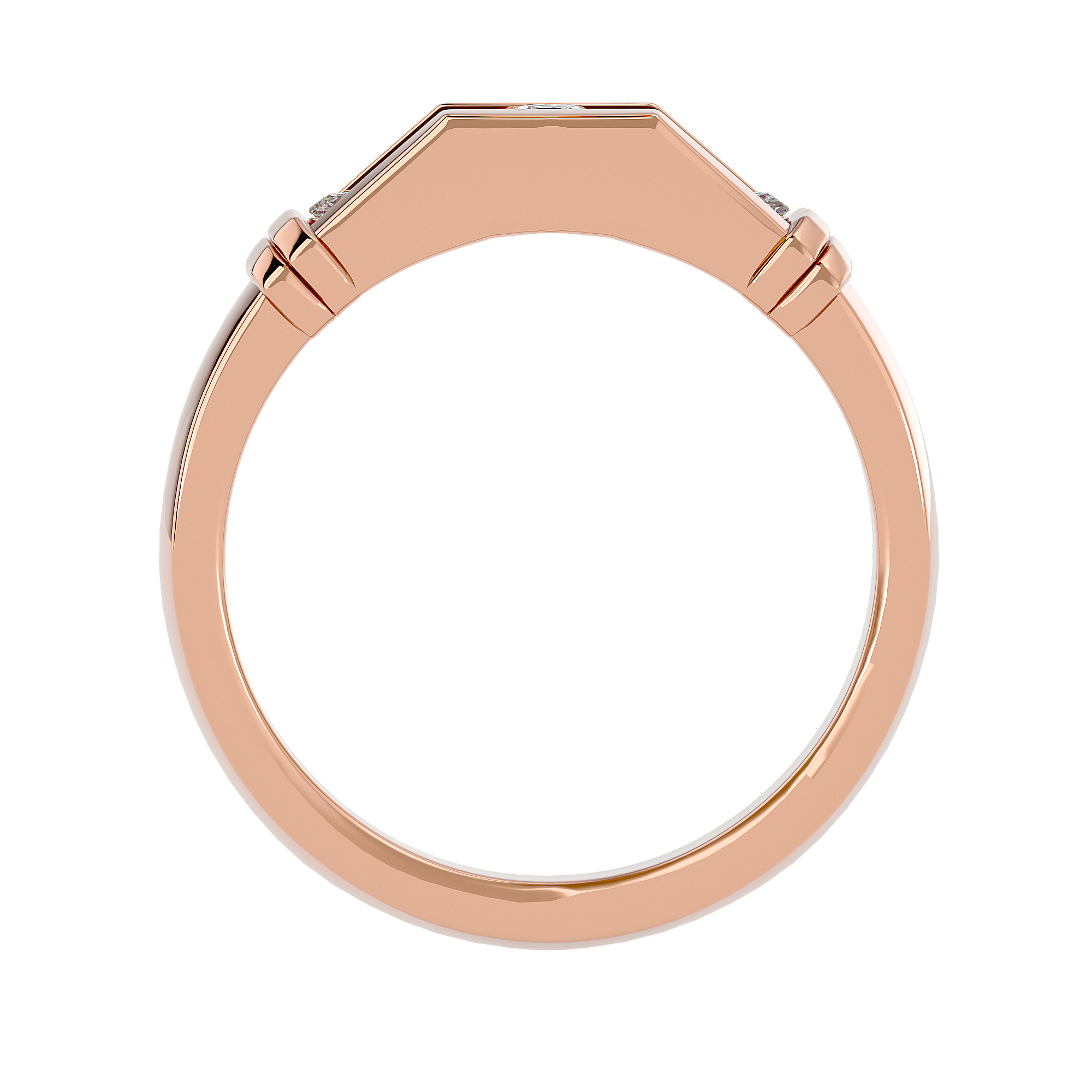 Griffin Mens Studded Ring