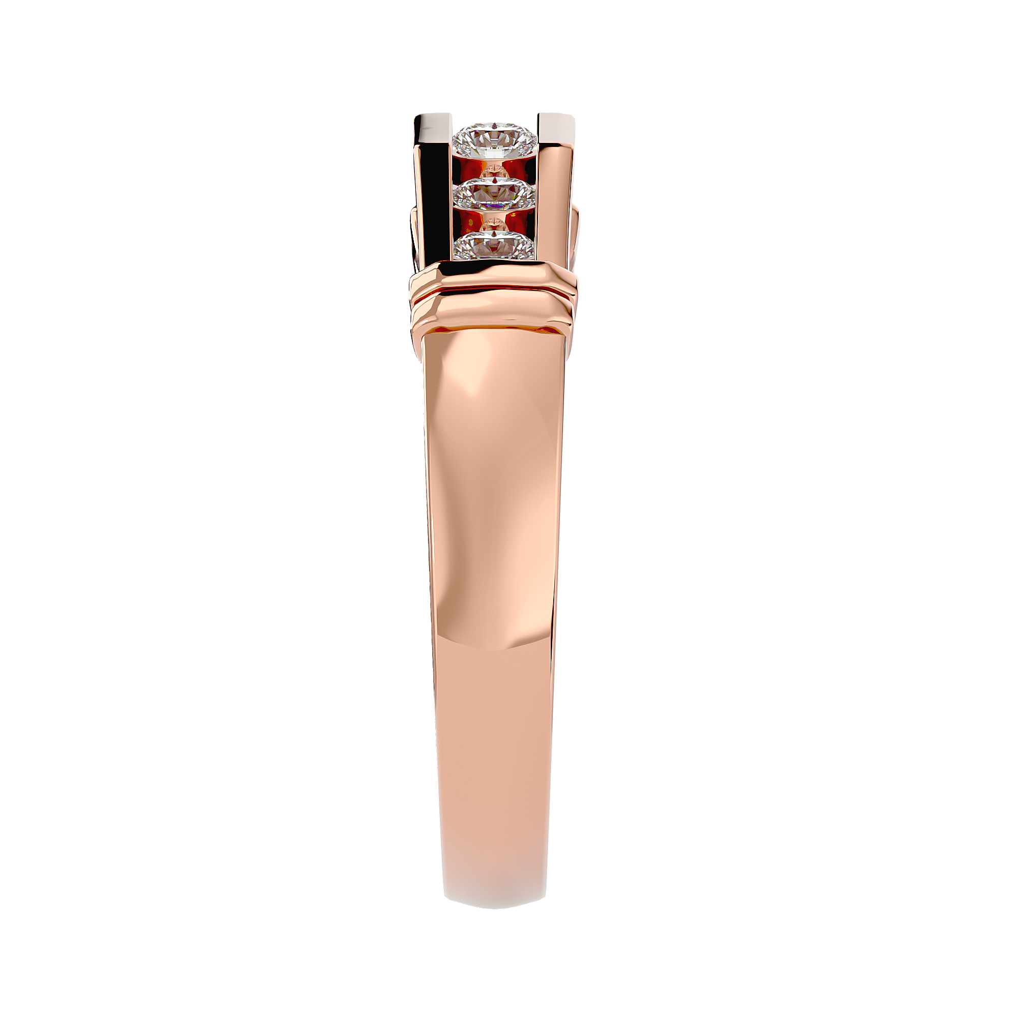 Griffin Mens Studded Ring
