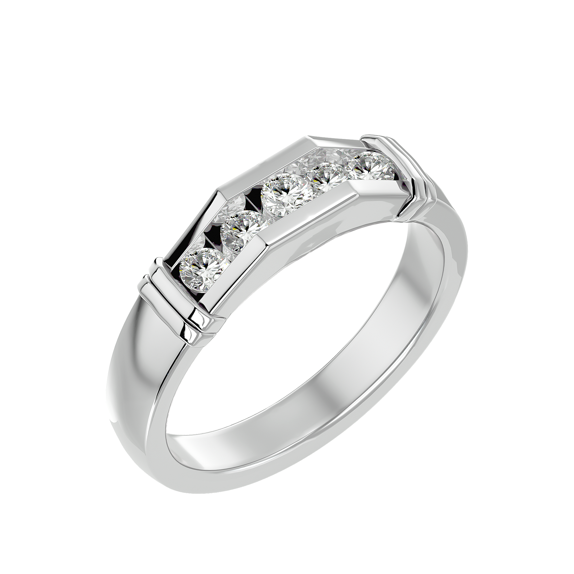 Griffin Mens Studded Ring