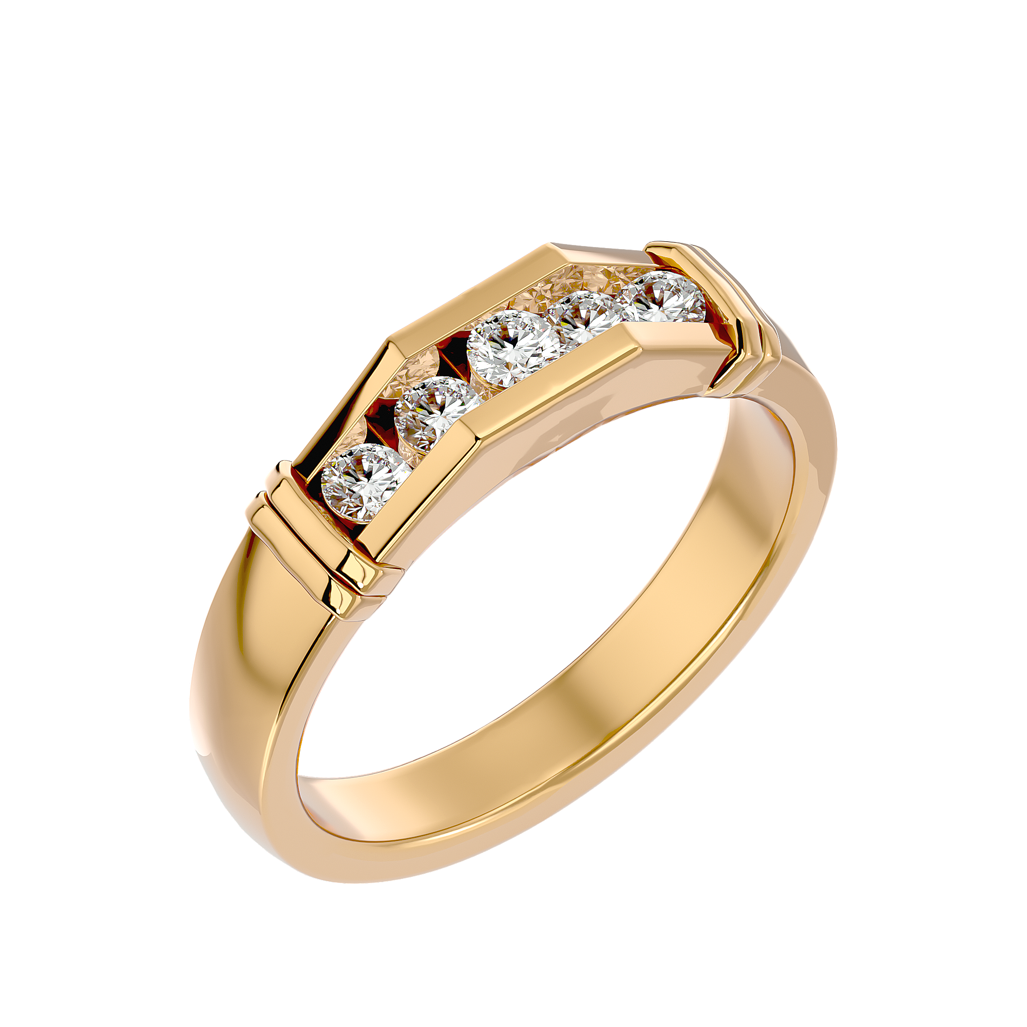 Griffin Mens Studded Ring