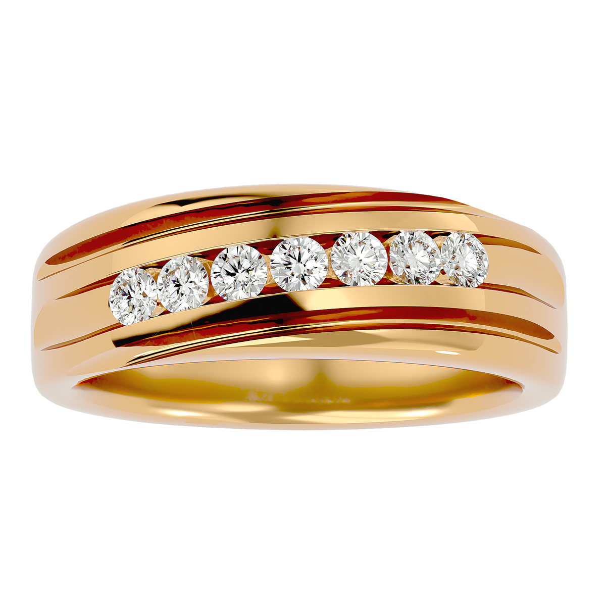Gustav Mens Studded Ring
