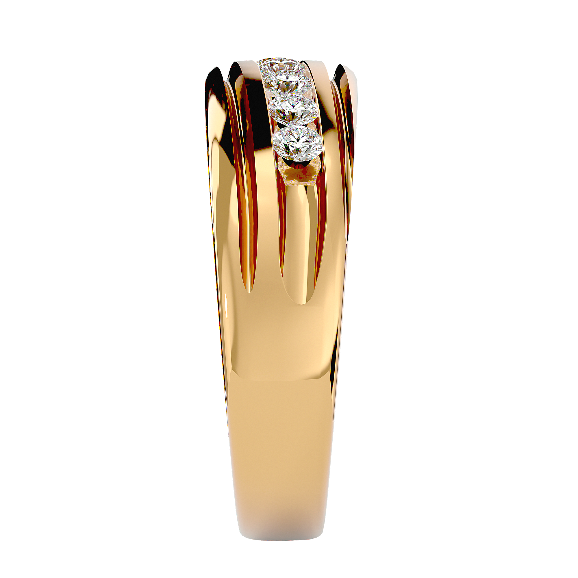 Gustav Mens Studded Ring
