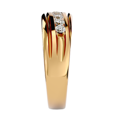 Gustav Mens Studded Ring