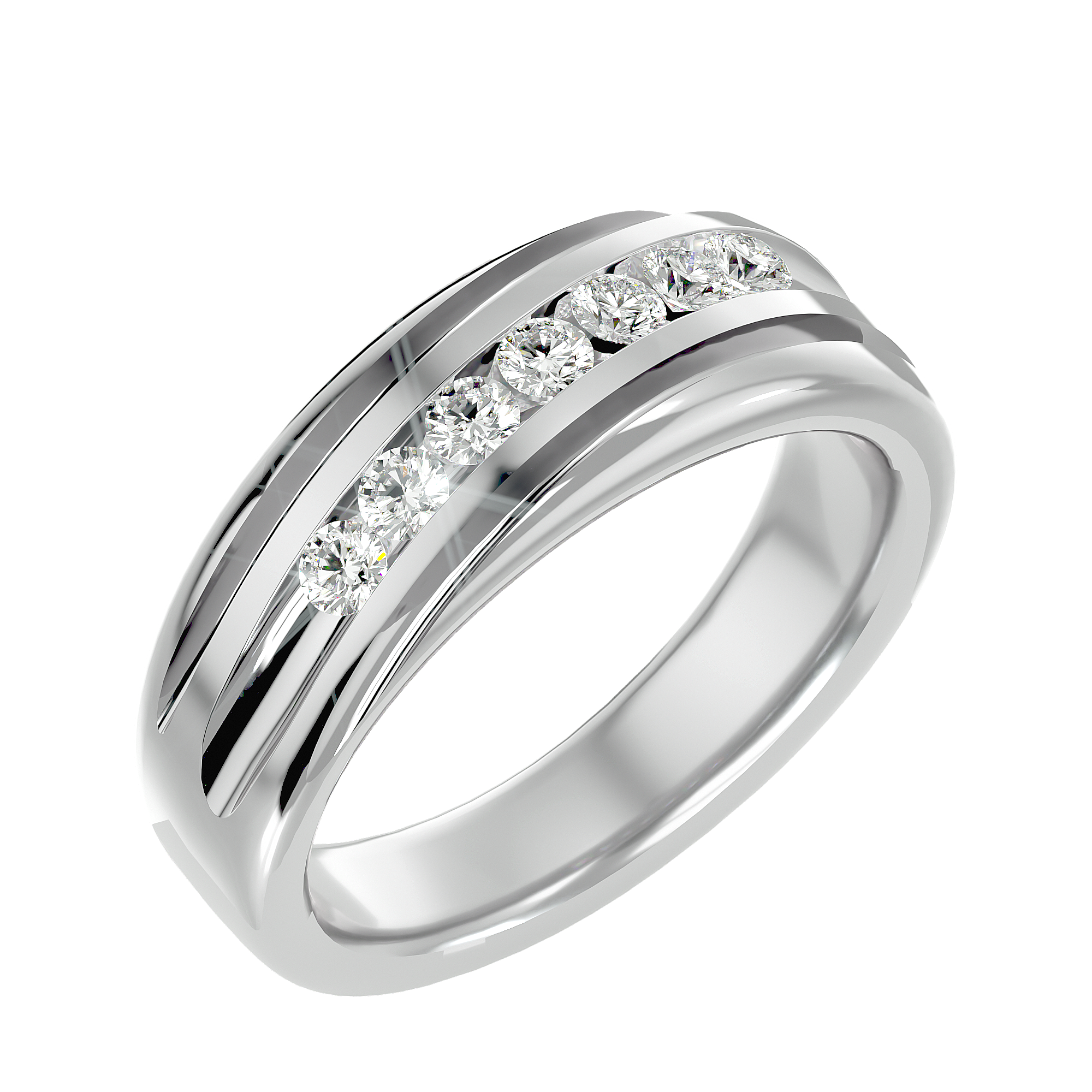 Gustav Mens Studded Ring