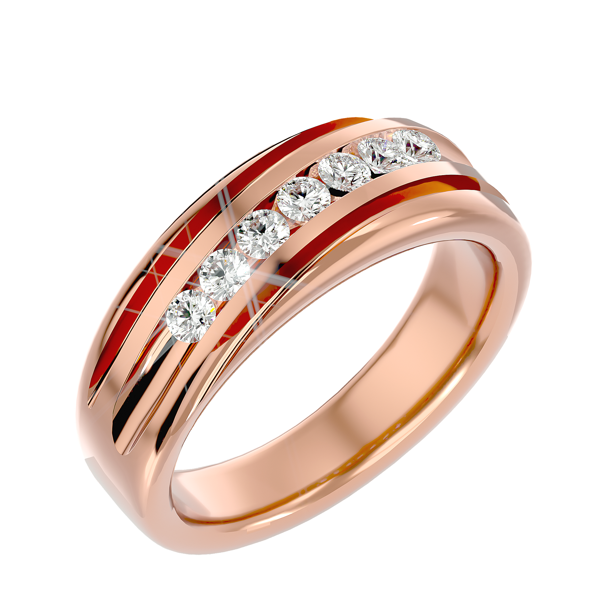 Gustav Mens Studded Ring