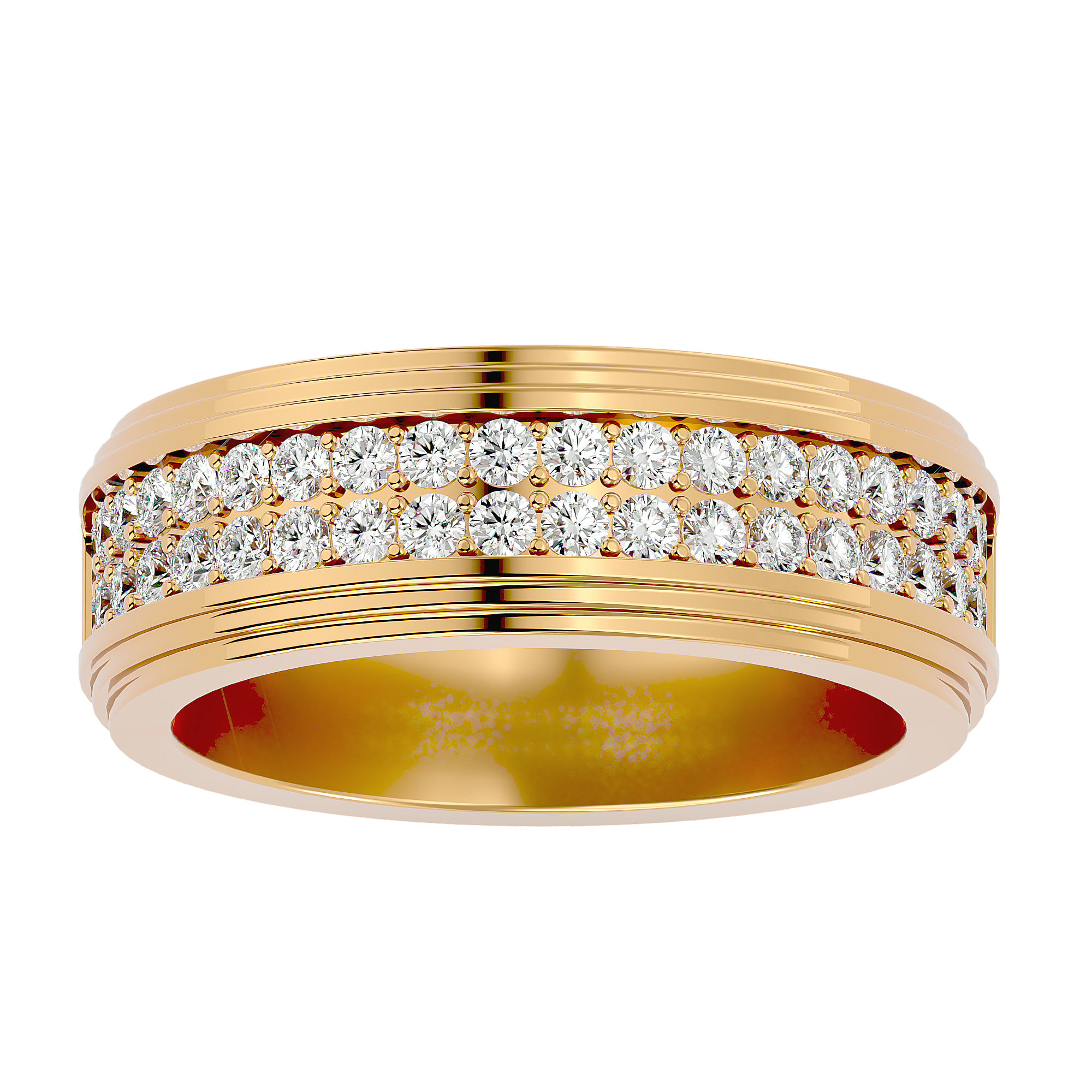 Hanson Mens Studded Ring
