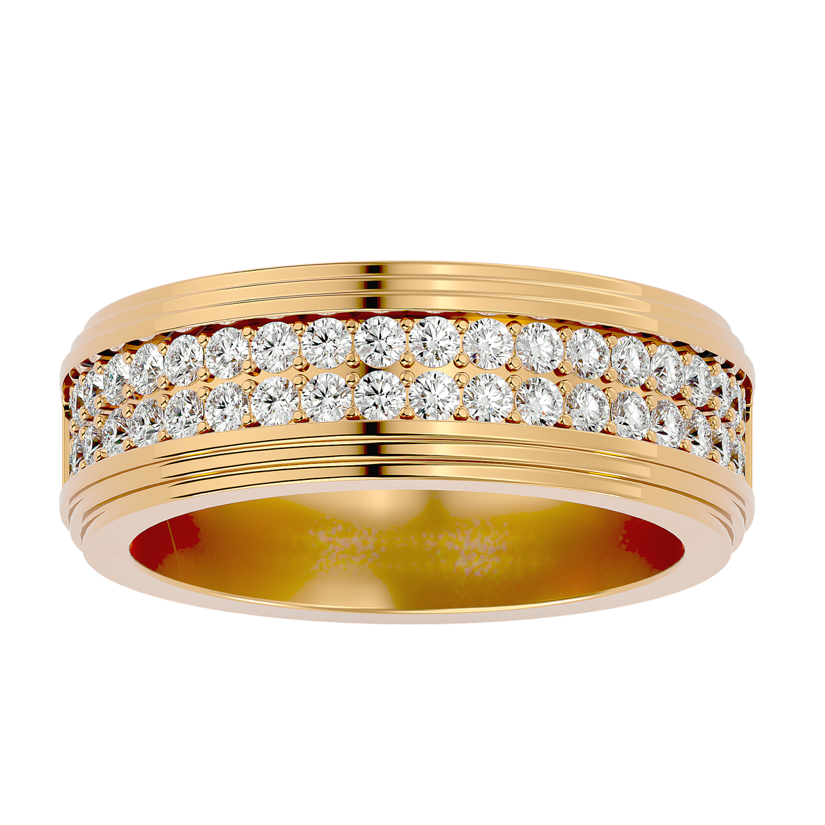 Hanson Mens Studded Ring