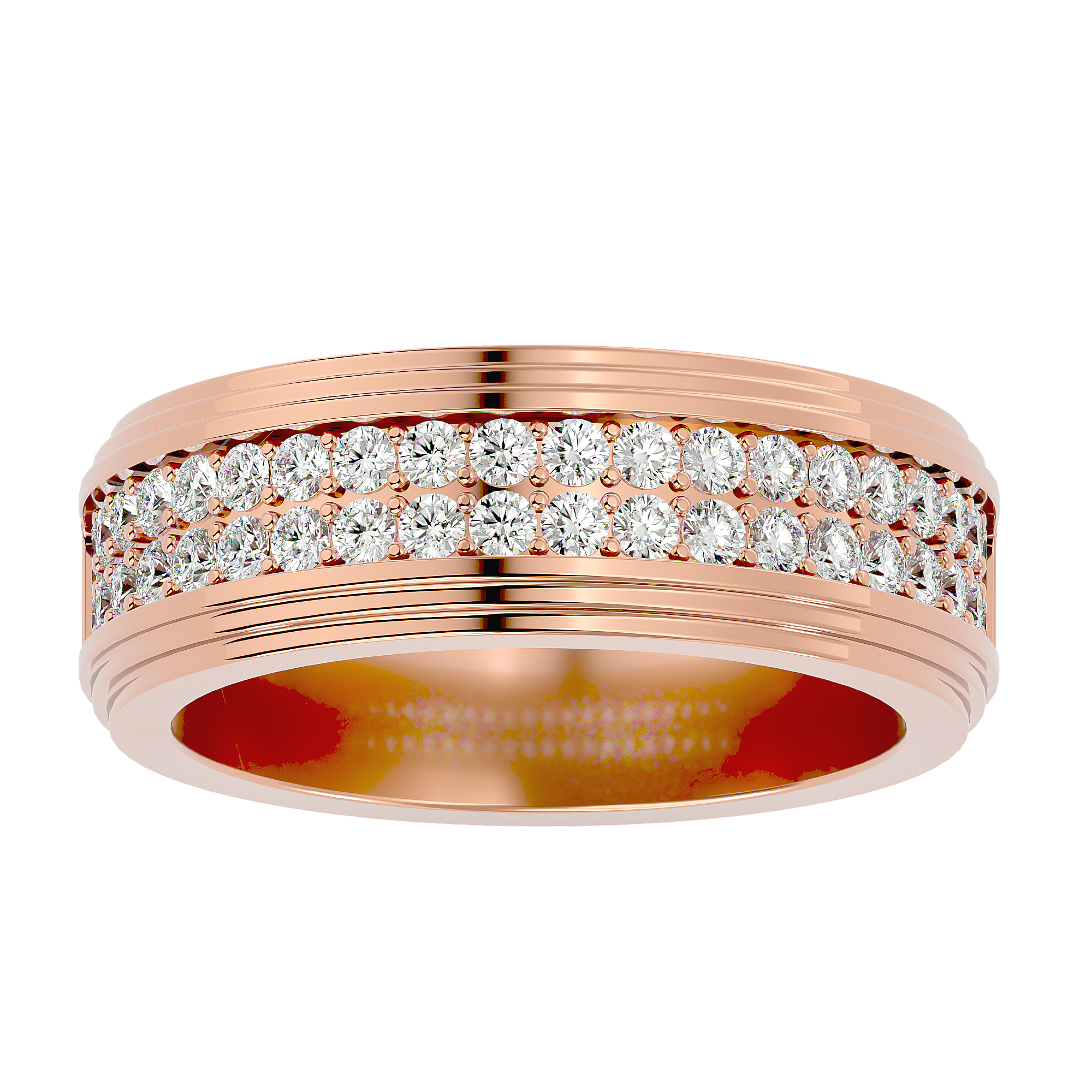 Hanson Mens Studded Ring