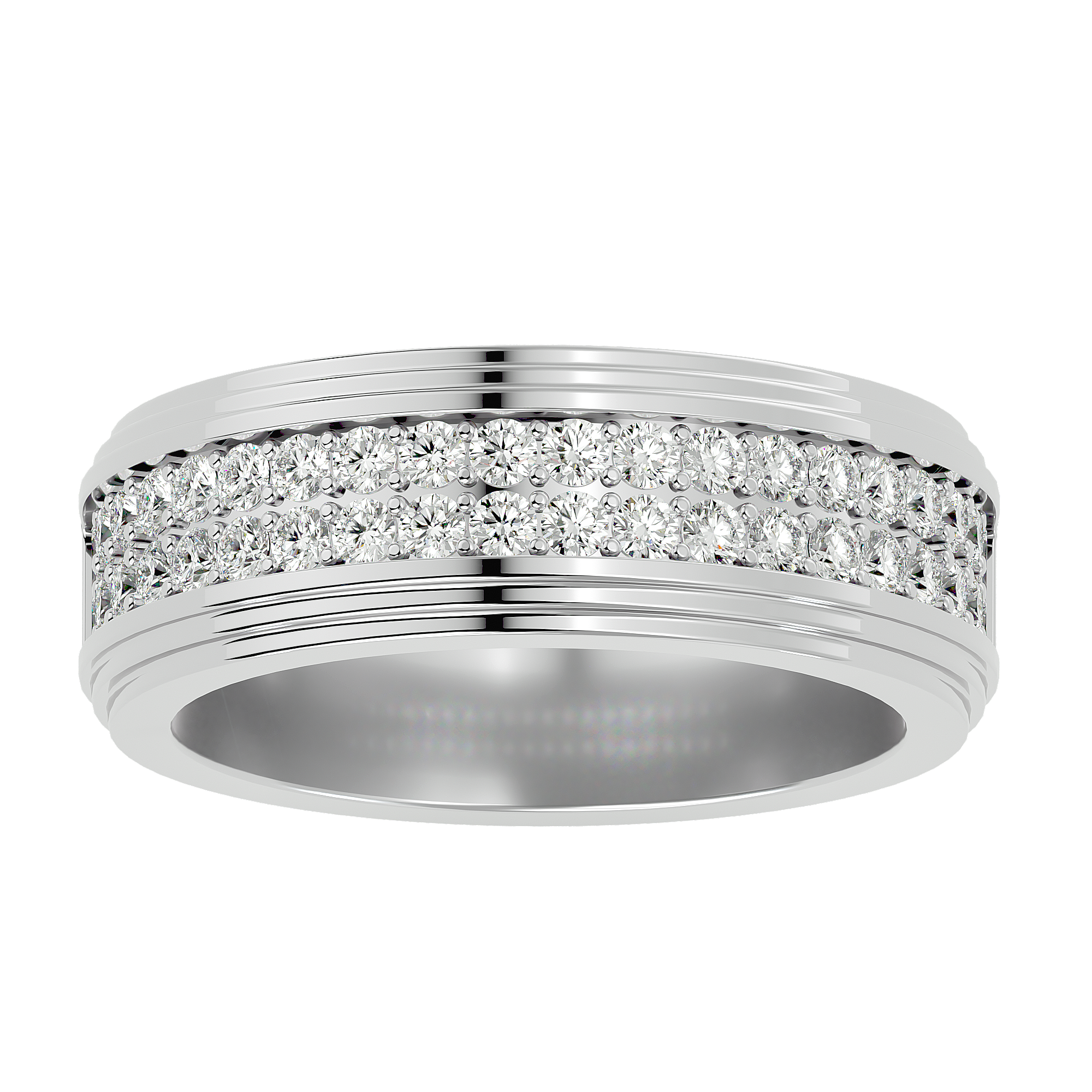 Hanson Mens Studded Ring