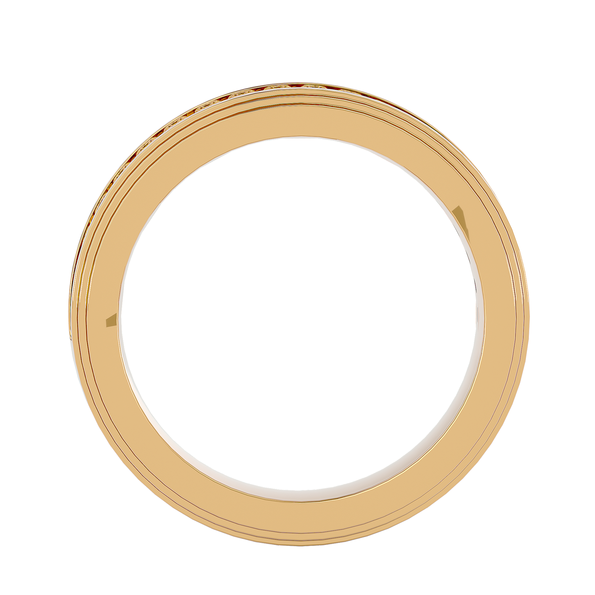 Hanson Mens Studded Ring