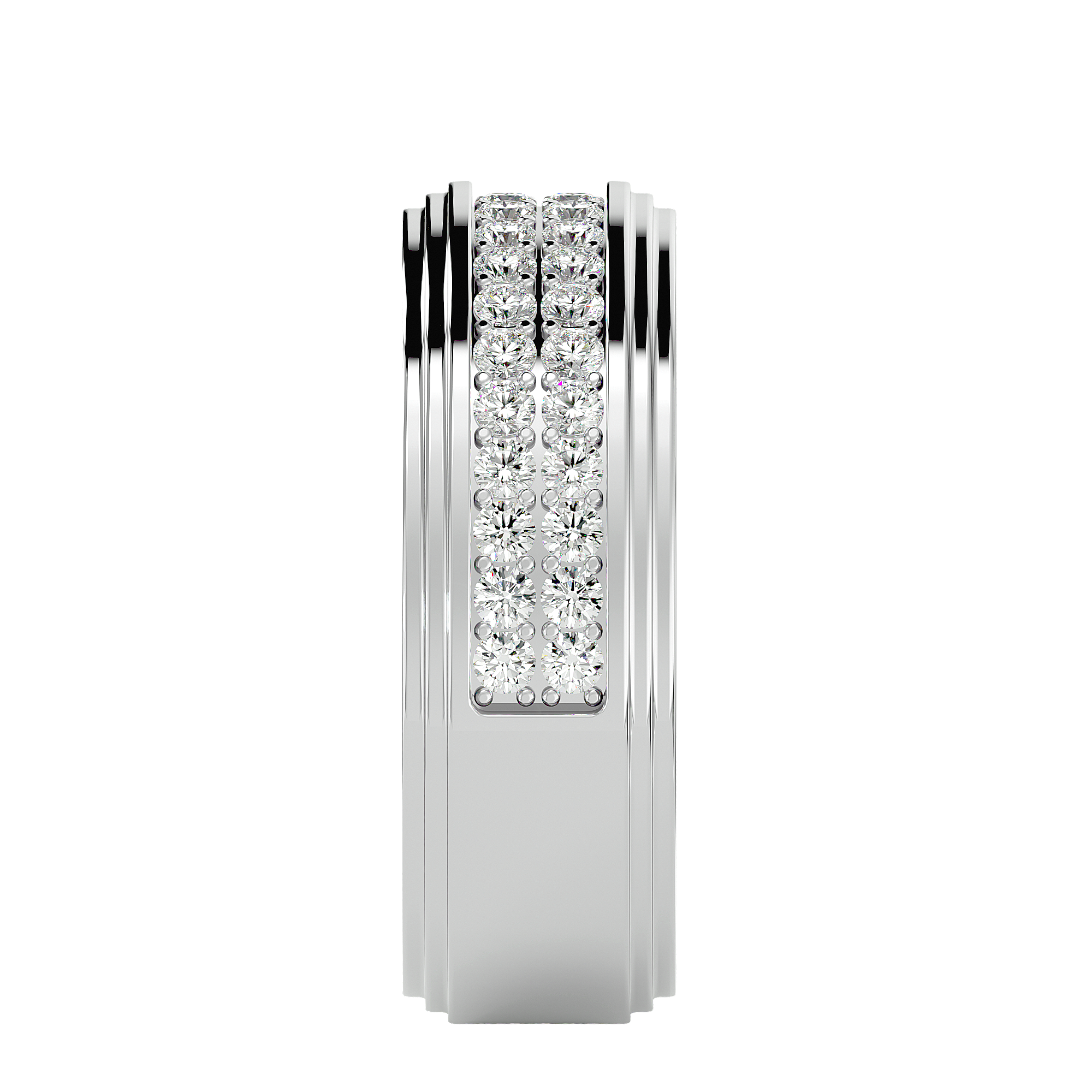 Hanson Mens Studded Ring