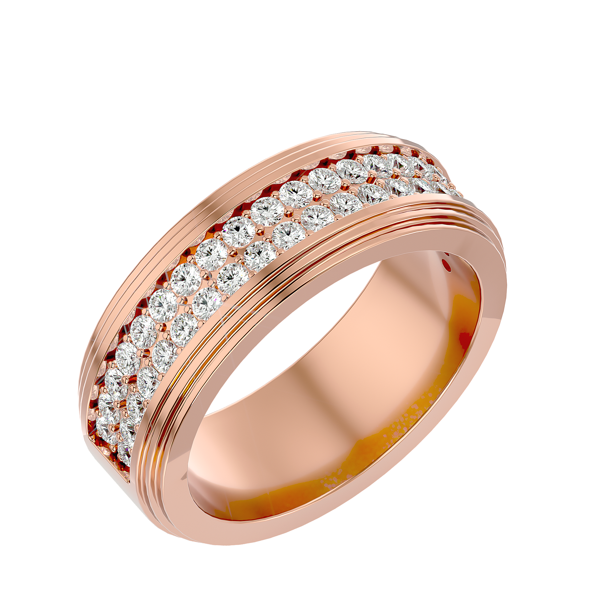 Hanson Mens Studded Ring