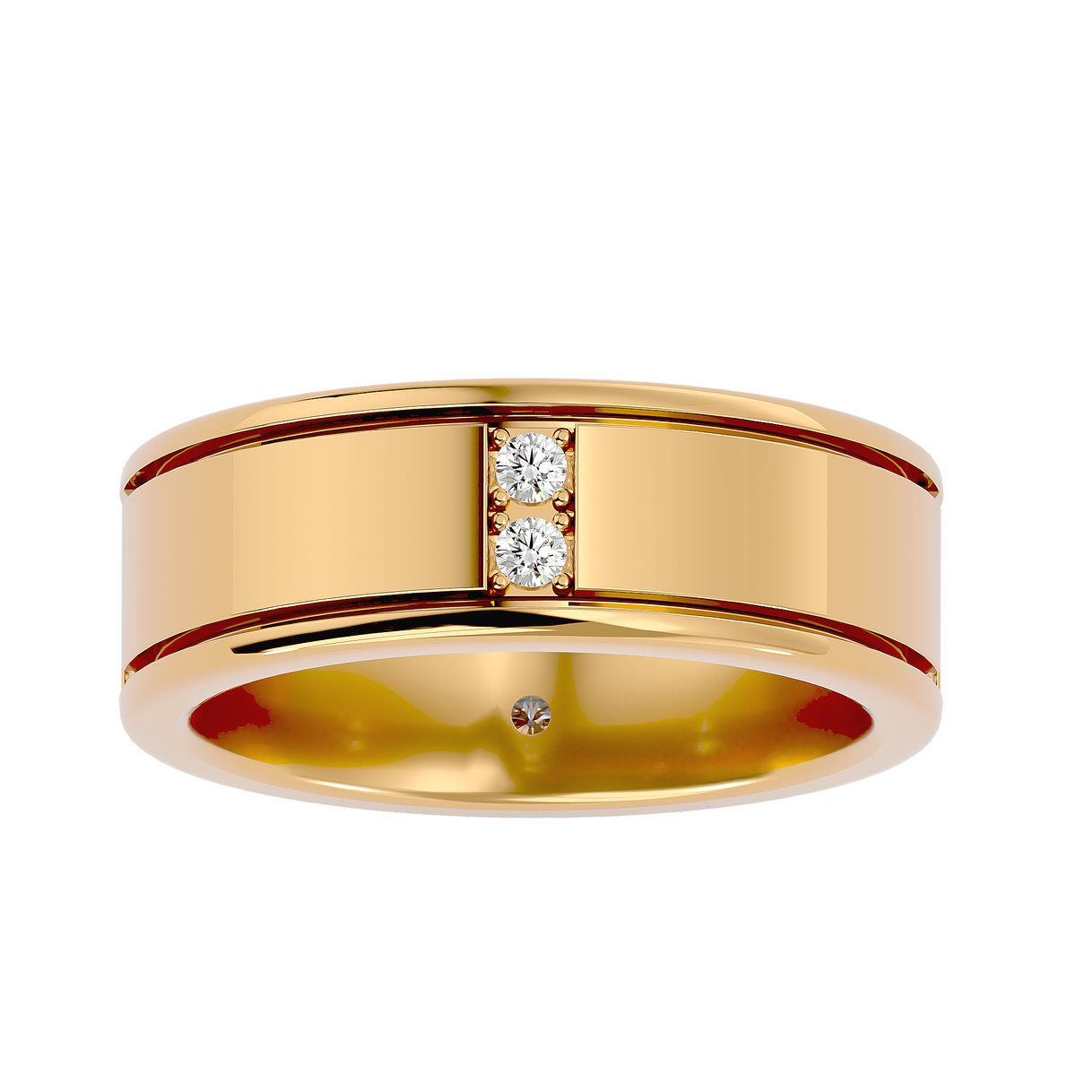 Gerald Mens Studded Ring
