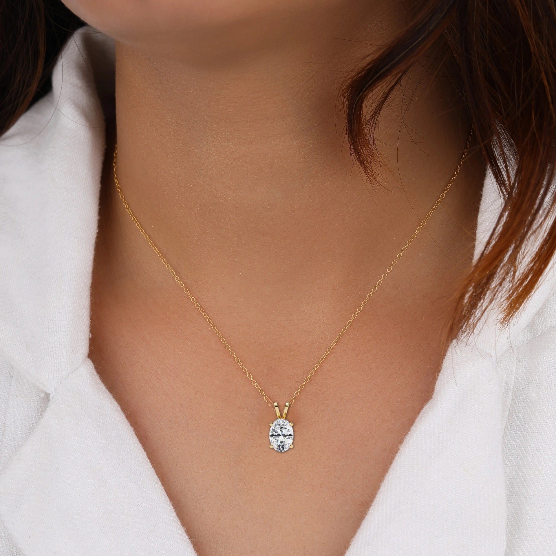 Alaina Solitaire Pendant