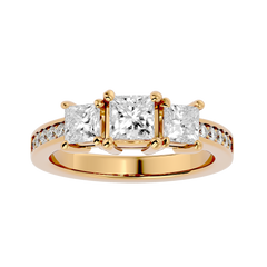 Adriana Three Stone Ring